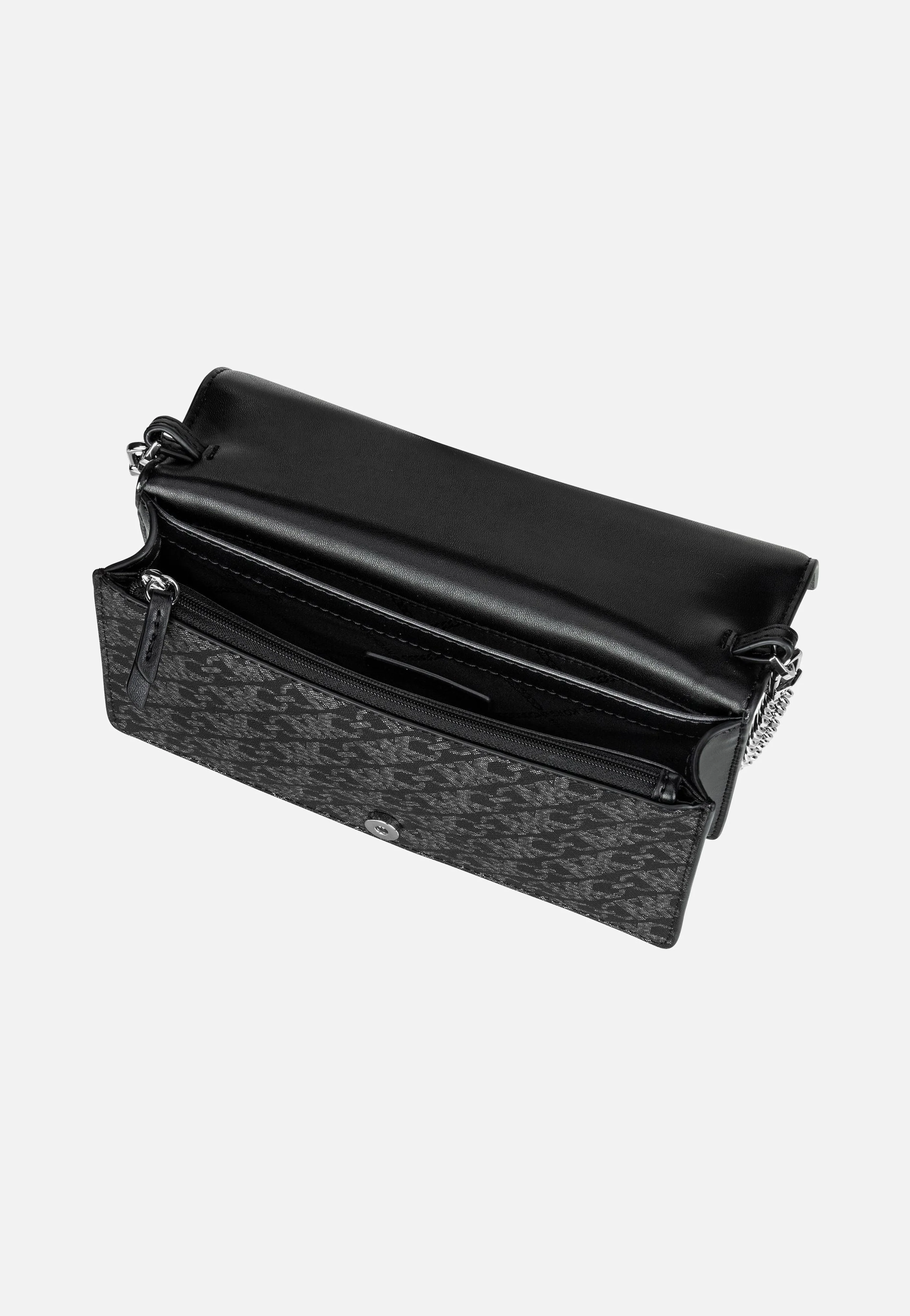 Jet Set Medium Flap Chain MK SIG Black/Silver - Abendtasche - Image 4