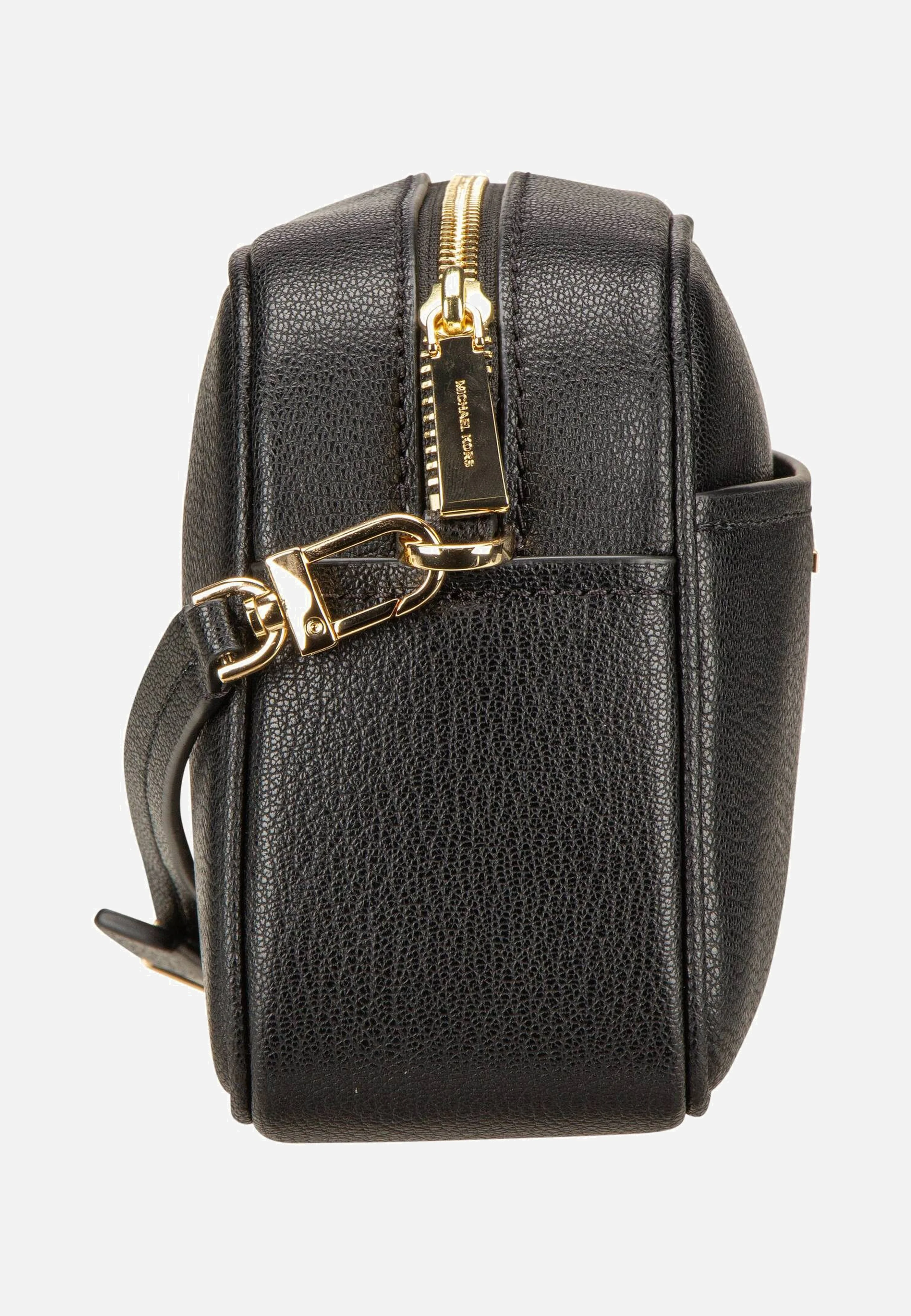 Jet Set SM Camera XBody Solid Embossed Black - Crossbody Bag - Image 4