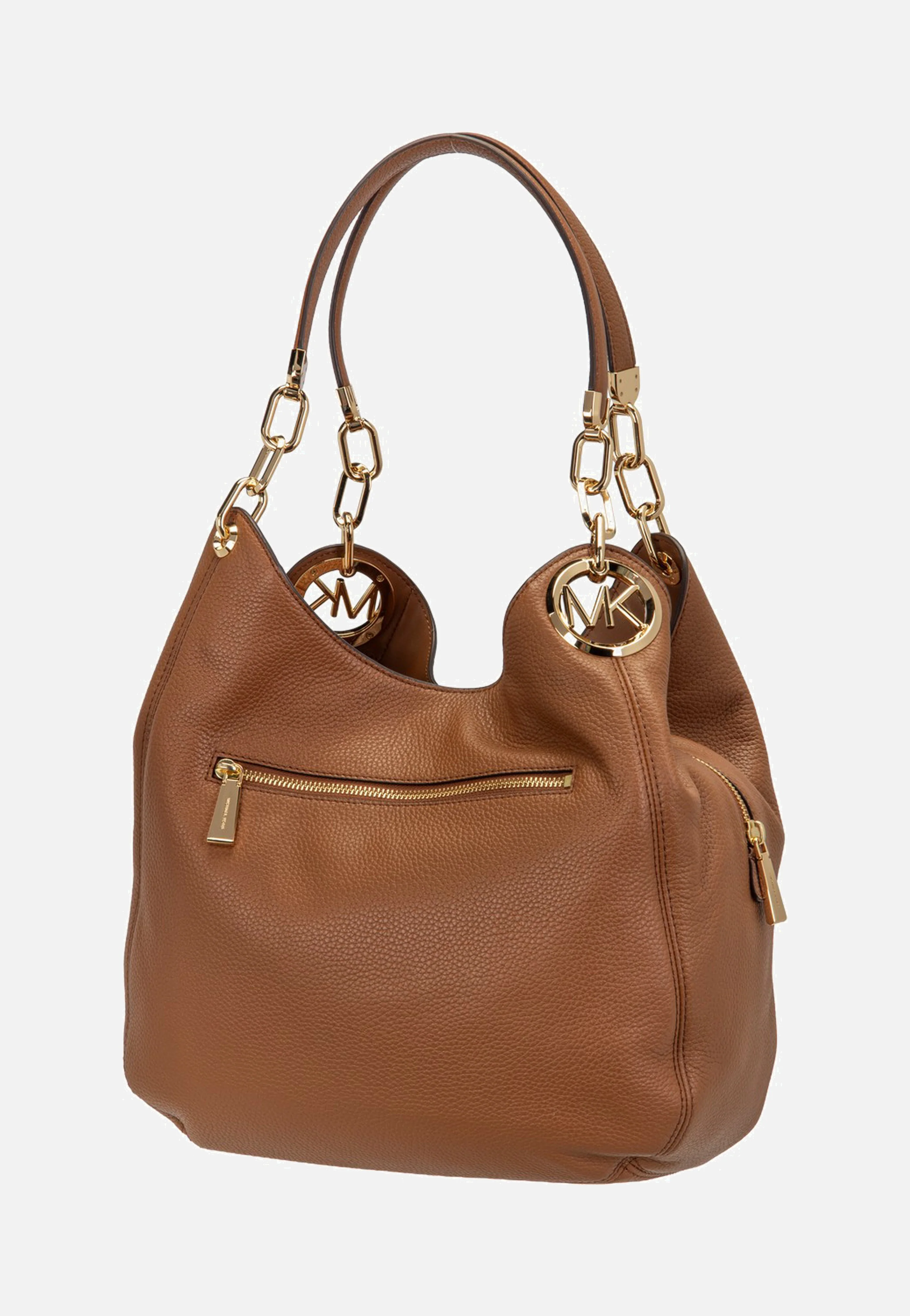 Lillie Large Chain Shoulder Tote Luggage - Hobo Bag - Image 3