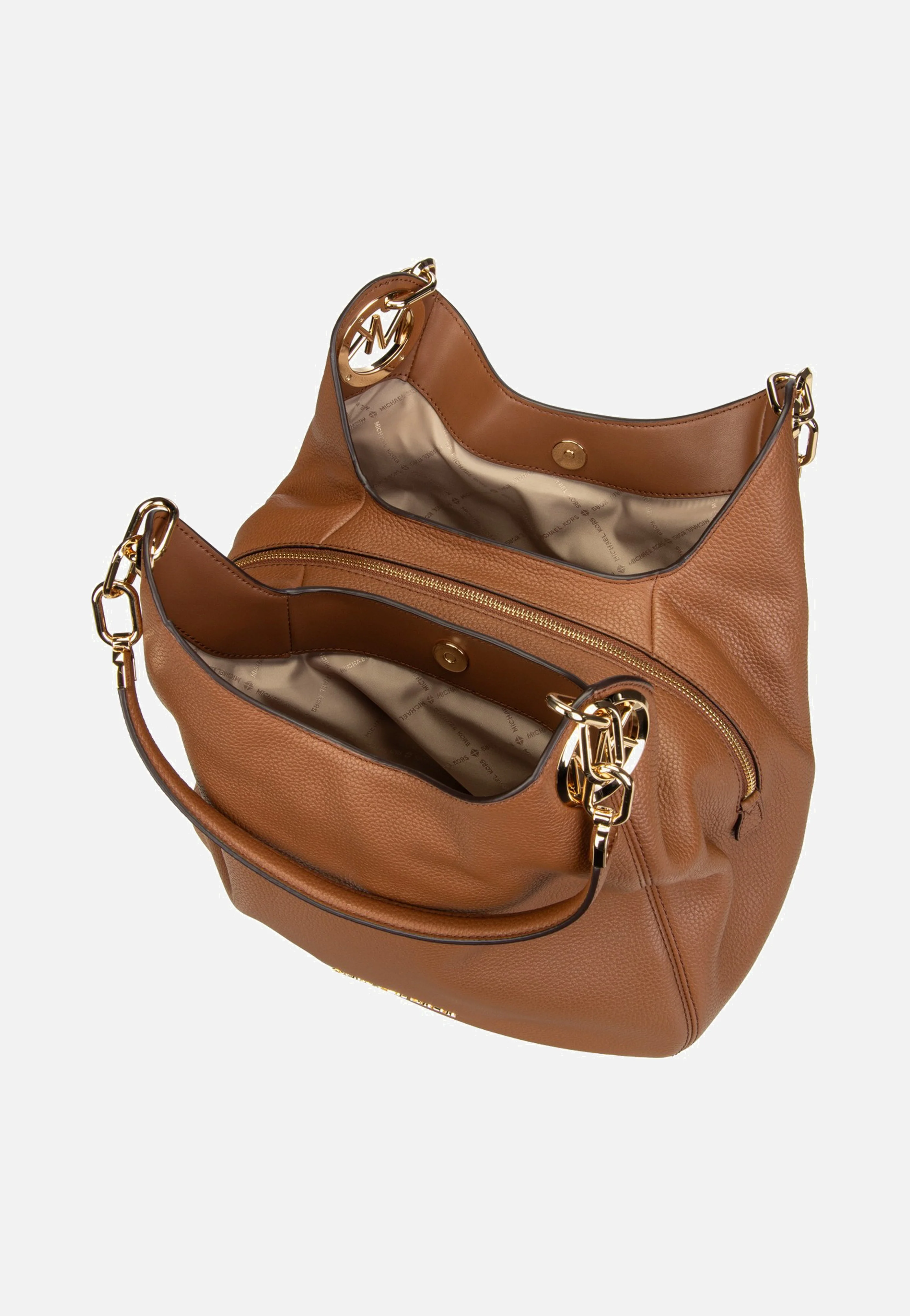 Lillie Large Chain Shoulder Tote Luggage - Hobo Bag - Image 6