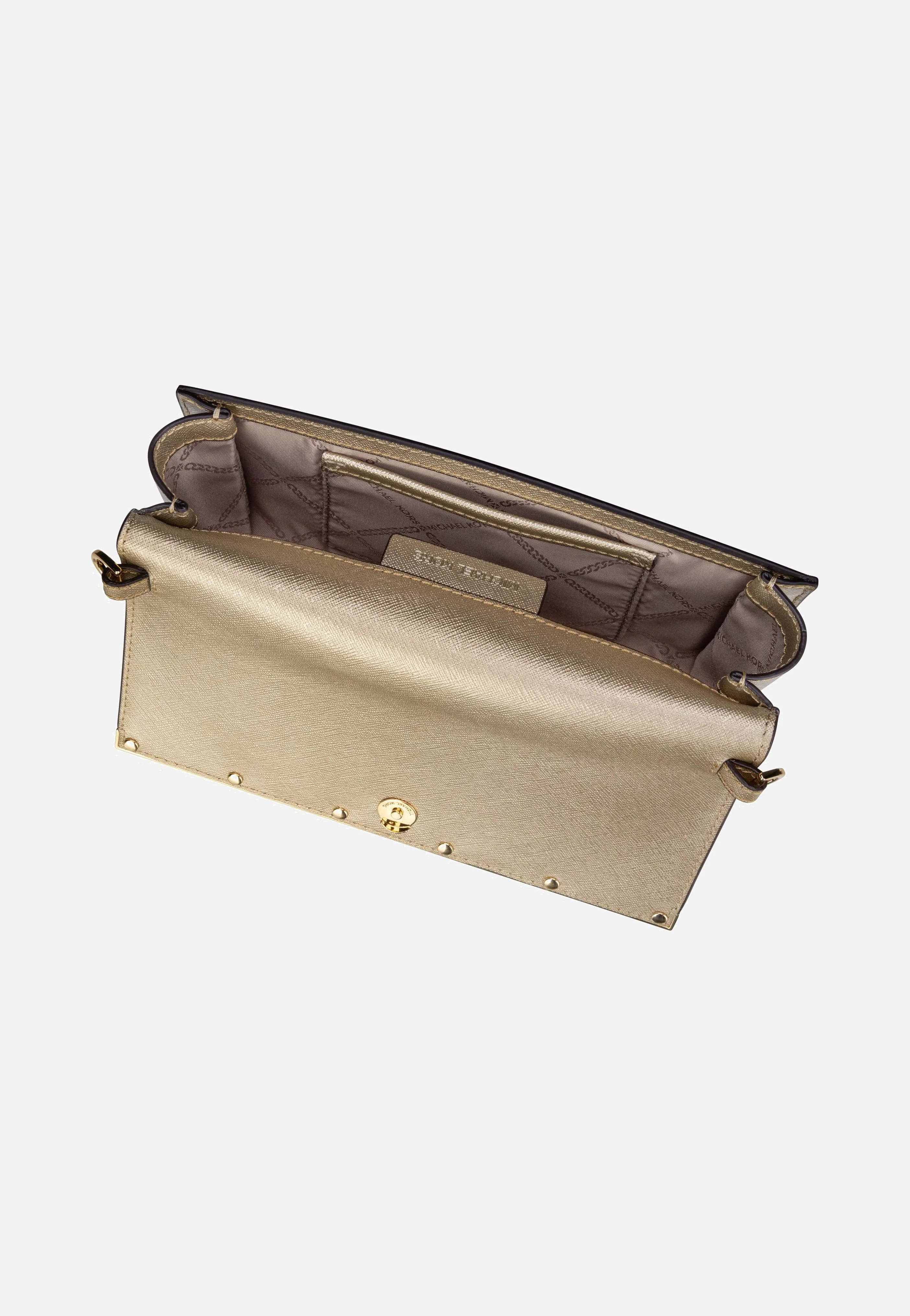 Mona Large EW Clutch Pale Gold - Clutch - Image 4