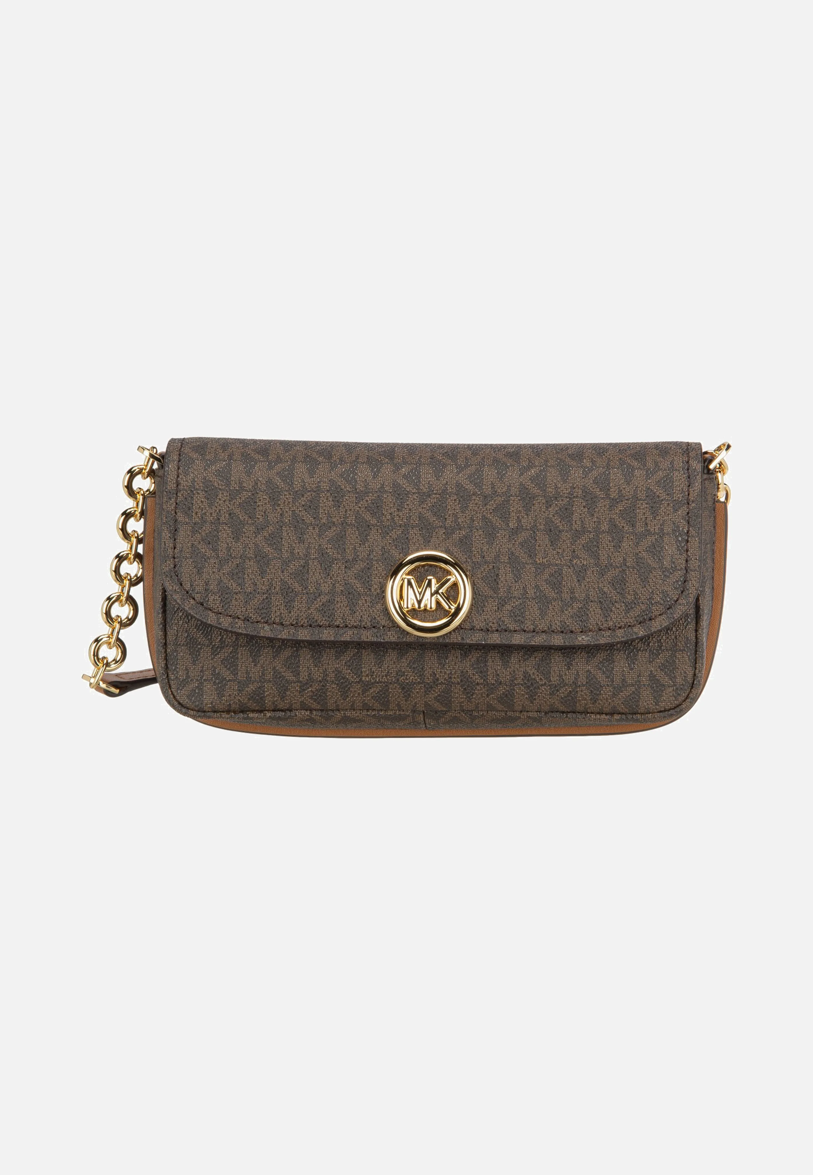 Nolita SM Flap Chain Xbody Brown/Acorn - Crossbody Bag - Image 2