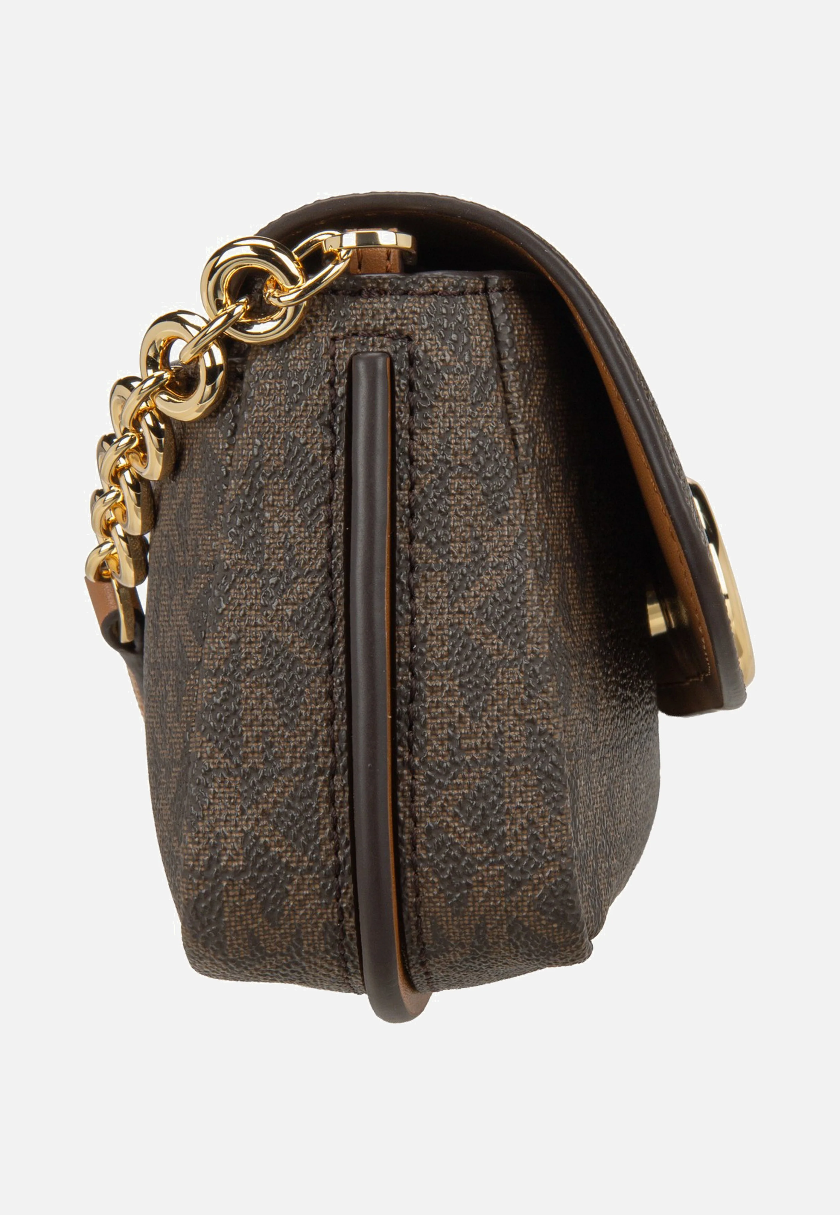 Nolita SM Flap Chain Xbody Brown/Acorn - Crossbody Bag - Image 4