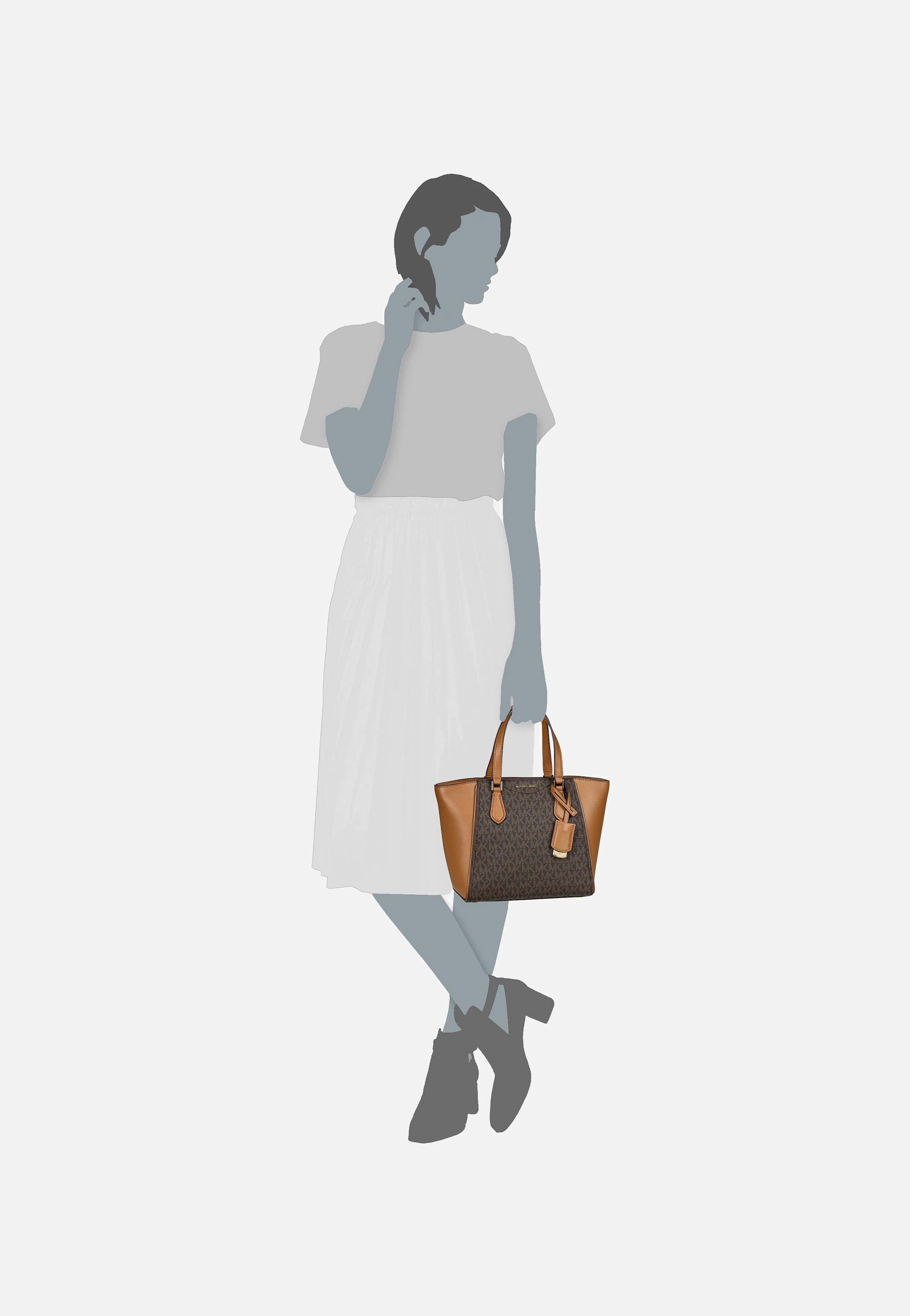 Taryn Small Convertible MK SIG Brown/Acorn - Henkeltasche - Image 5
