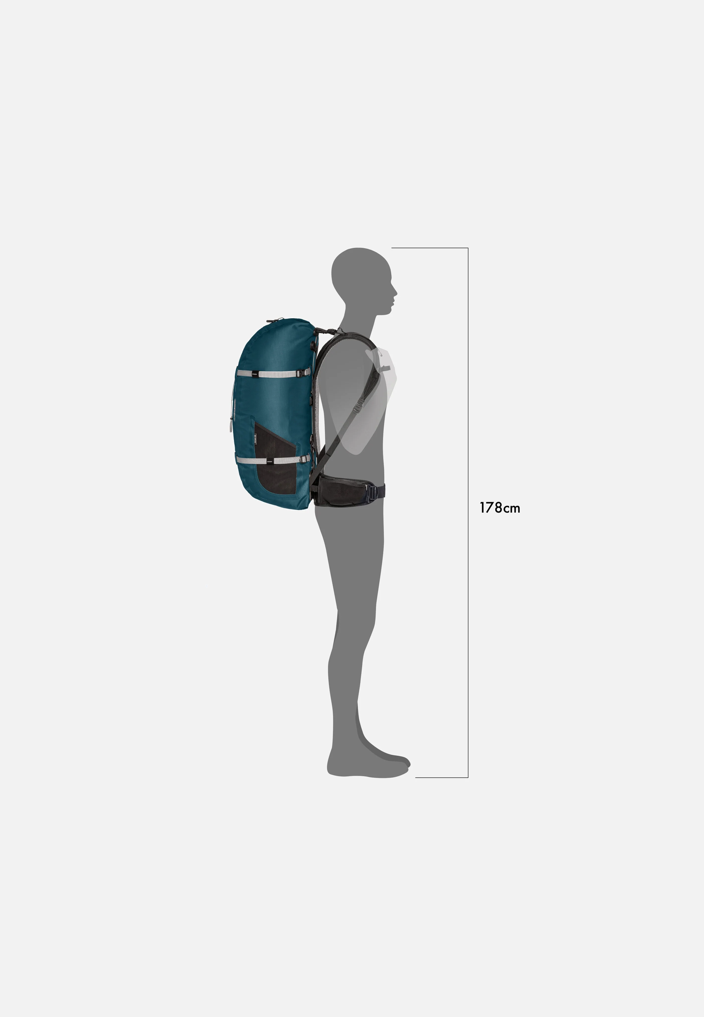 Atrack 45L Petrol - Reiserucksack - Image 7