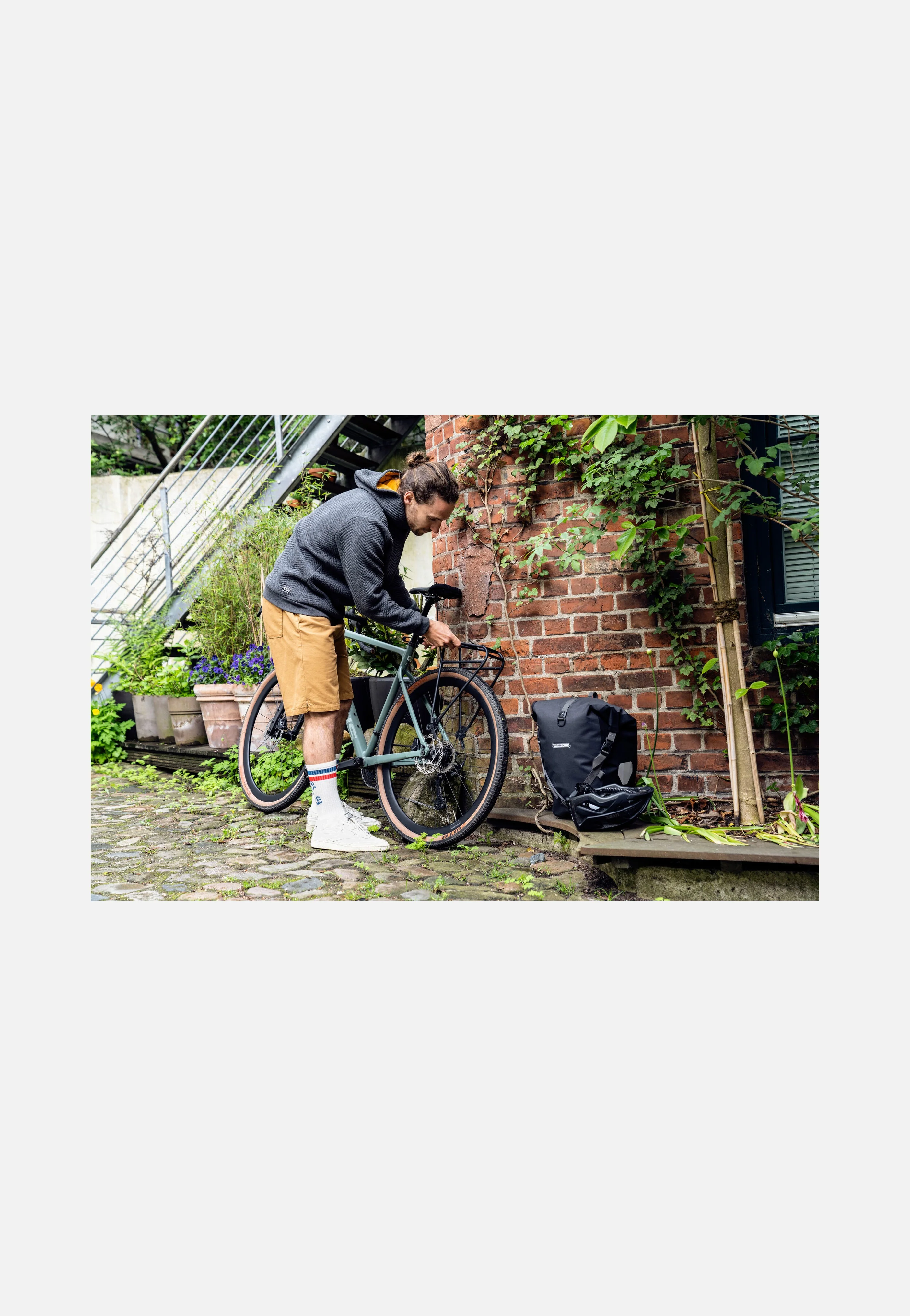 Back-Roller Plus CR QL2.1 Granit Schwarz - Fahrradtasche - Image 8