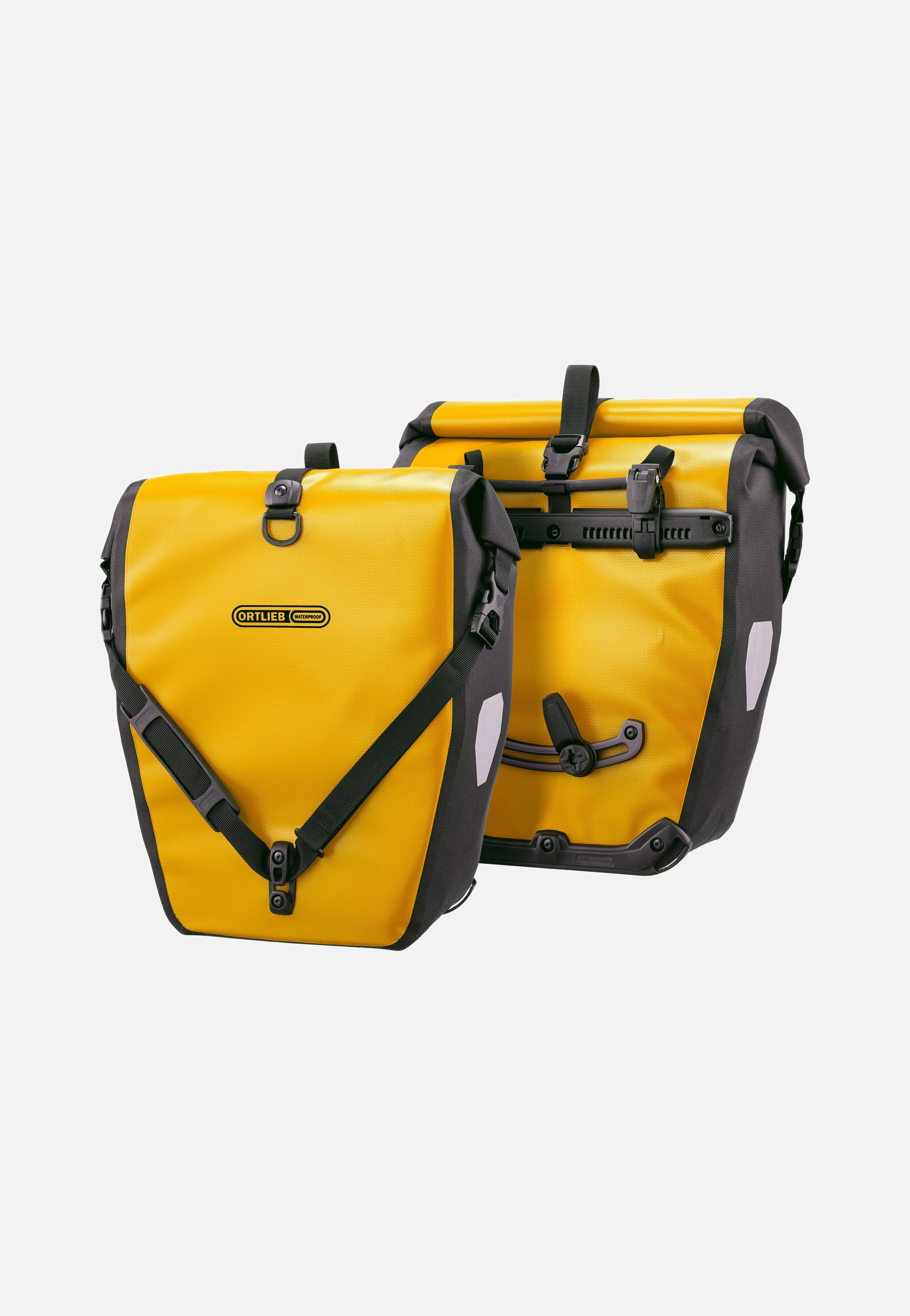 Back-Roller Sonnengelb Schwarz - Fahrradtasche - Image 7