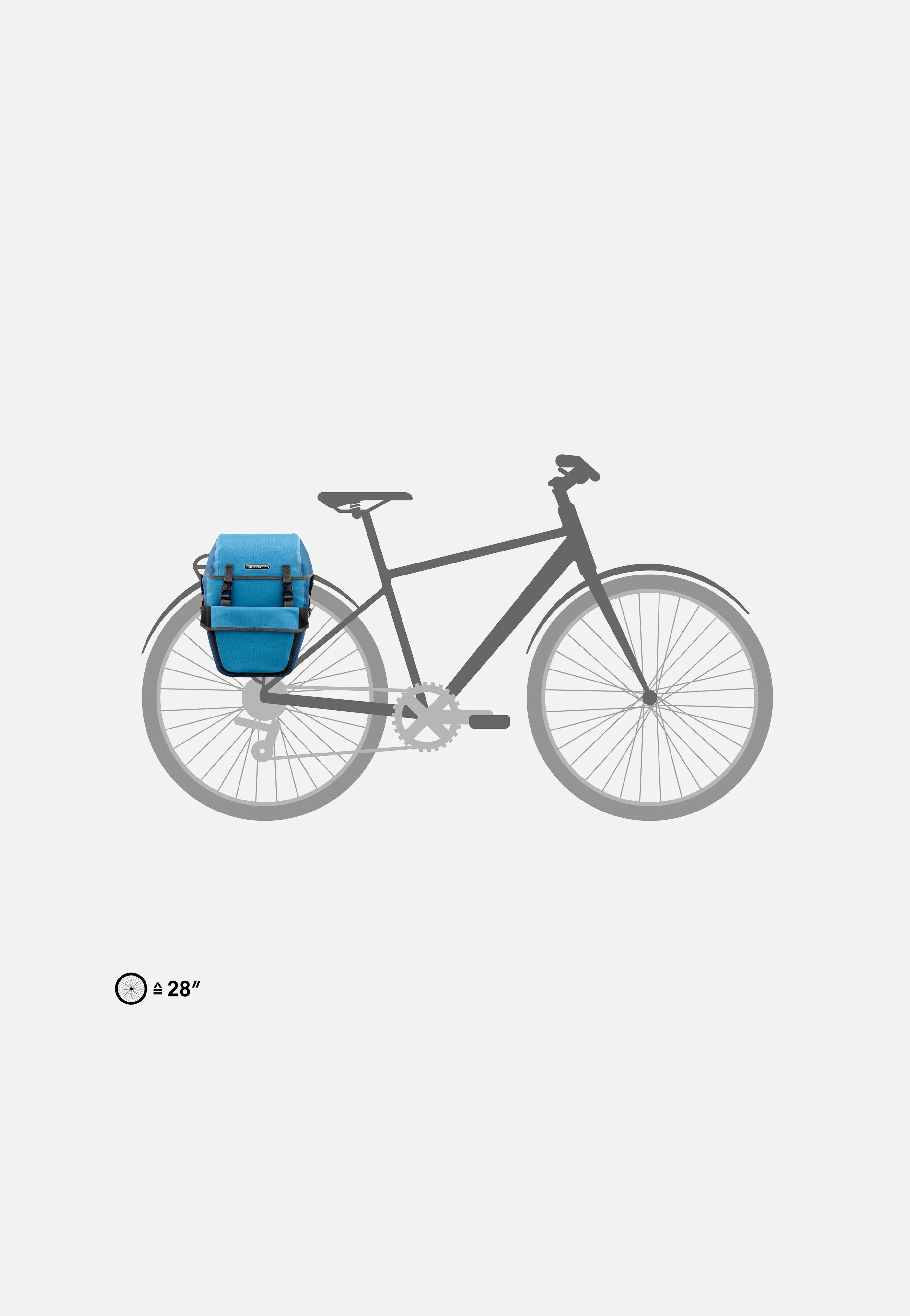 Bike-Packer Plus Dusk Blue Denim - Fahrradtasche - Image 8