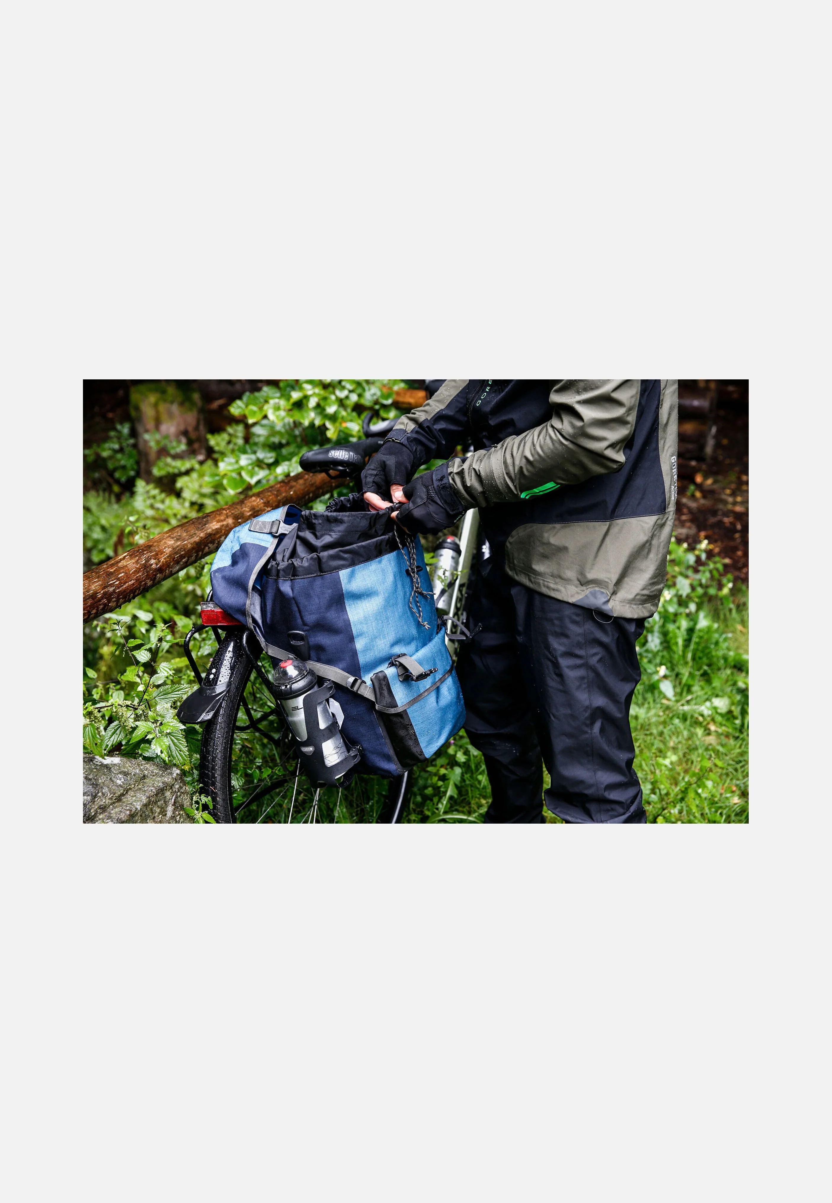 Bike-Packer Plus Dusk Blue Denim - Fahrradtasche - Image 9