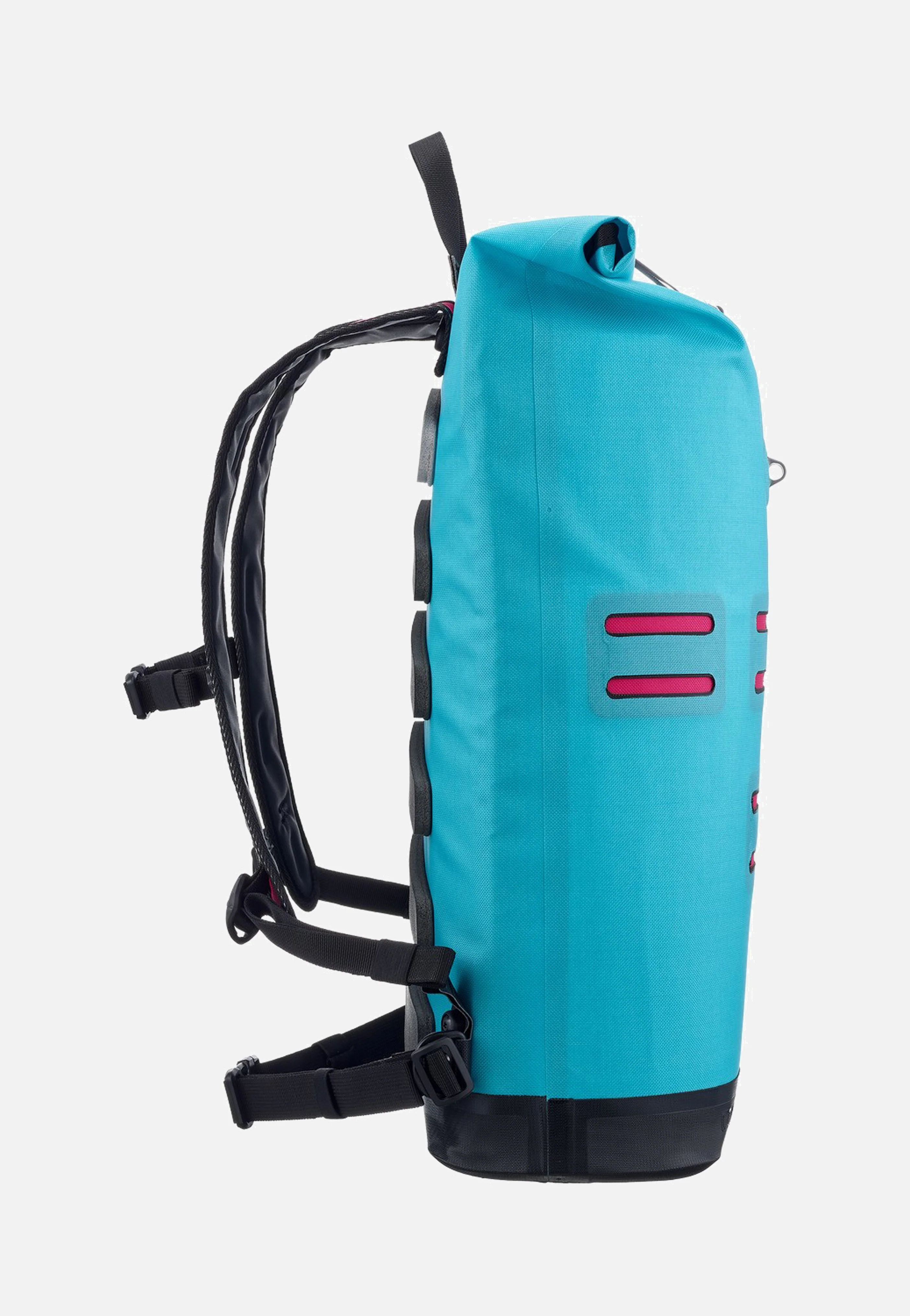 Commuter Daypack Cyber 21L Cyber Blue/Pink - Rolltop Rucksack - Image 4