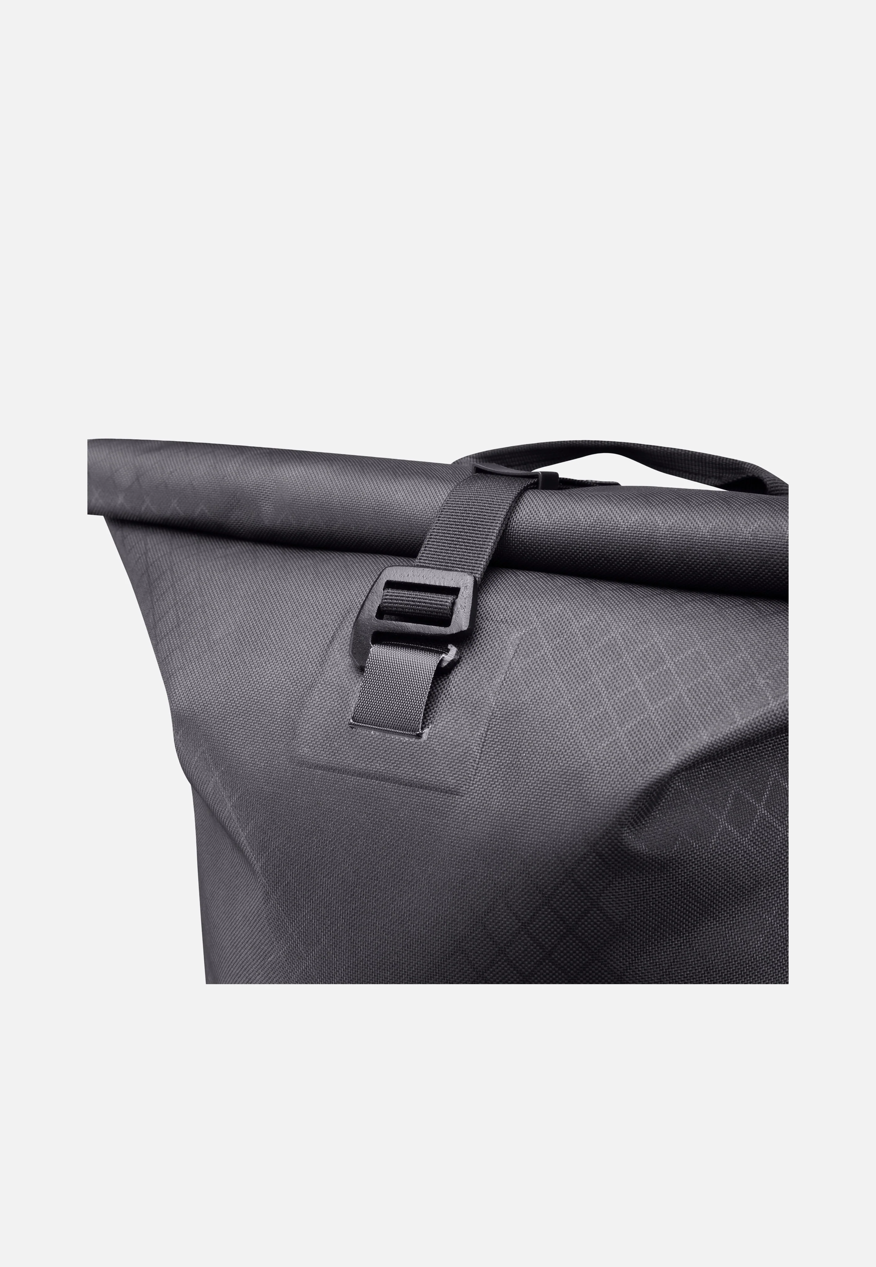 Daypack Metrosphere Black Embossed - Rolltop Rucksack - Image 7