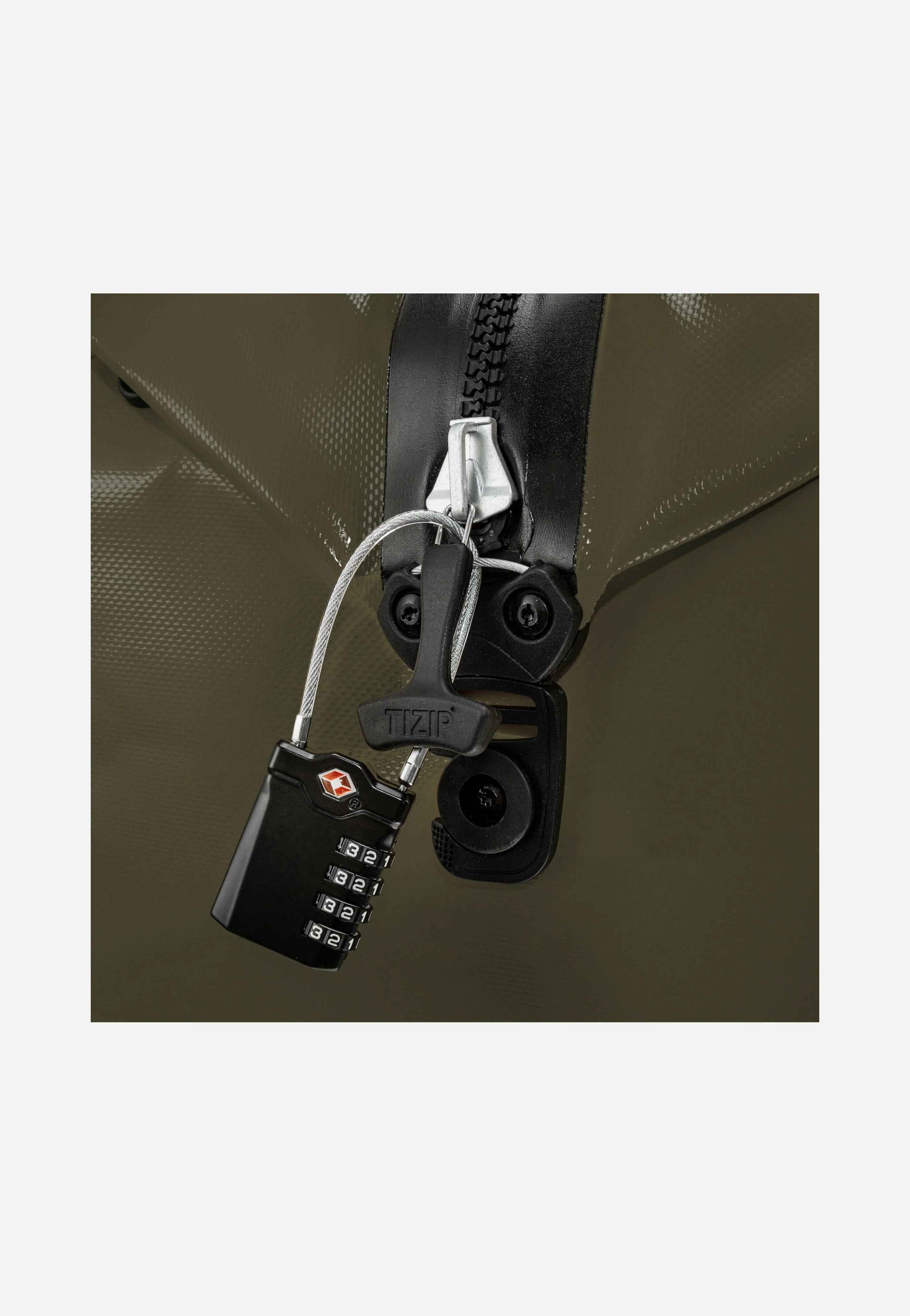 Duffle 60L Olive-Black - Dufflebag - Image 10