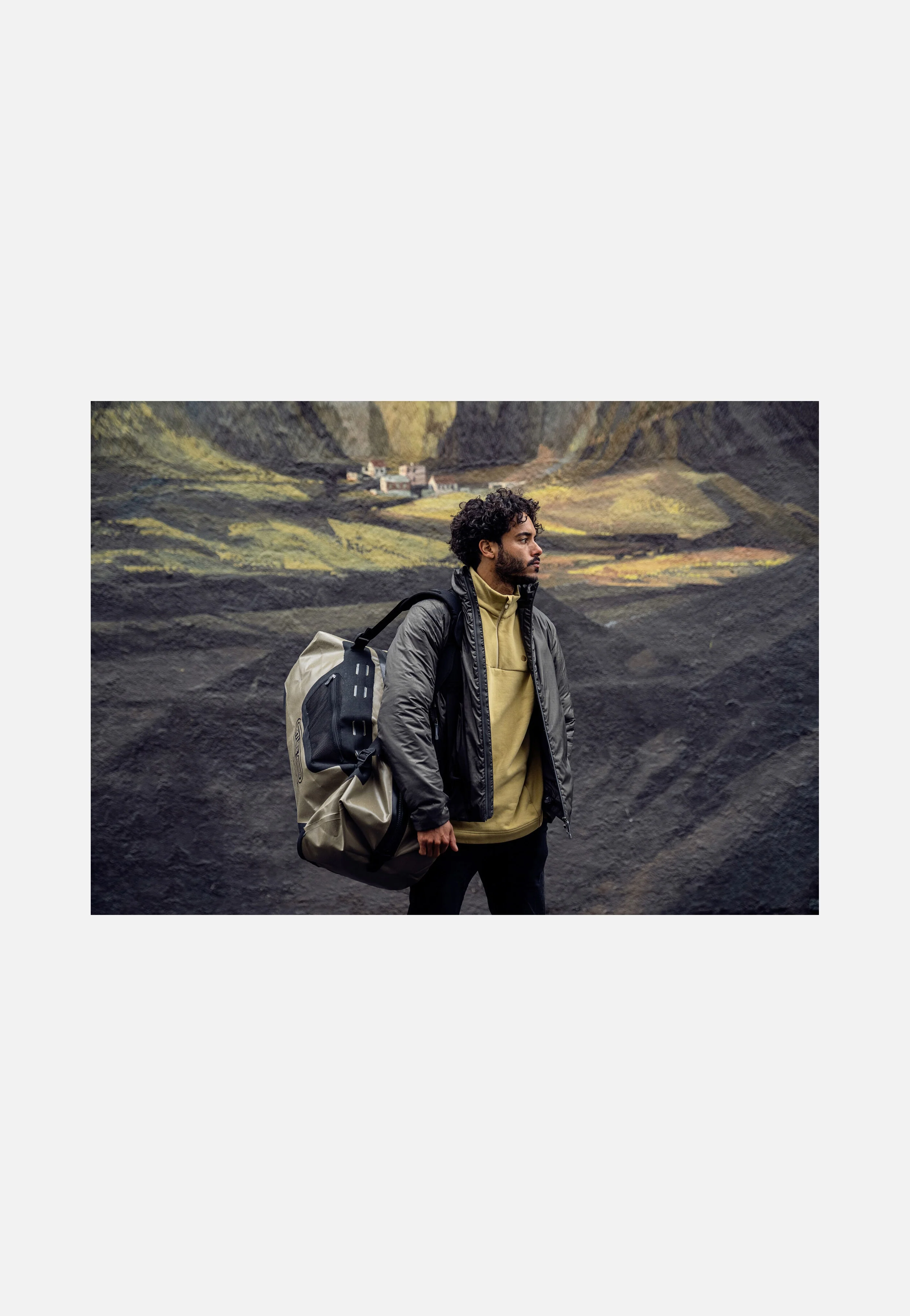Duffle 85L Olive-Black - Dufflebag - Image 7