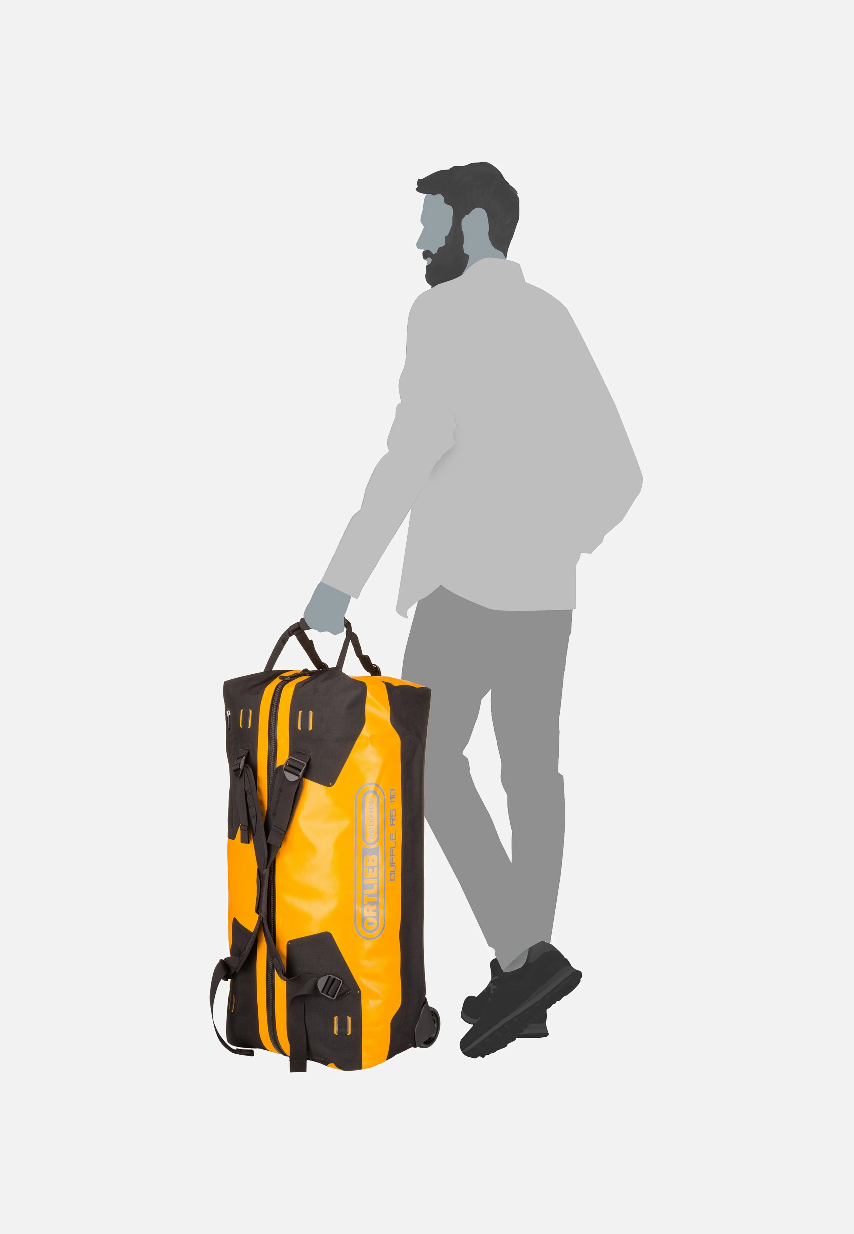 Duffle RS 110L Sonnengelb Schwarz - Travel Bag - Image 11
