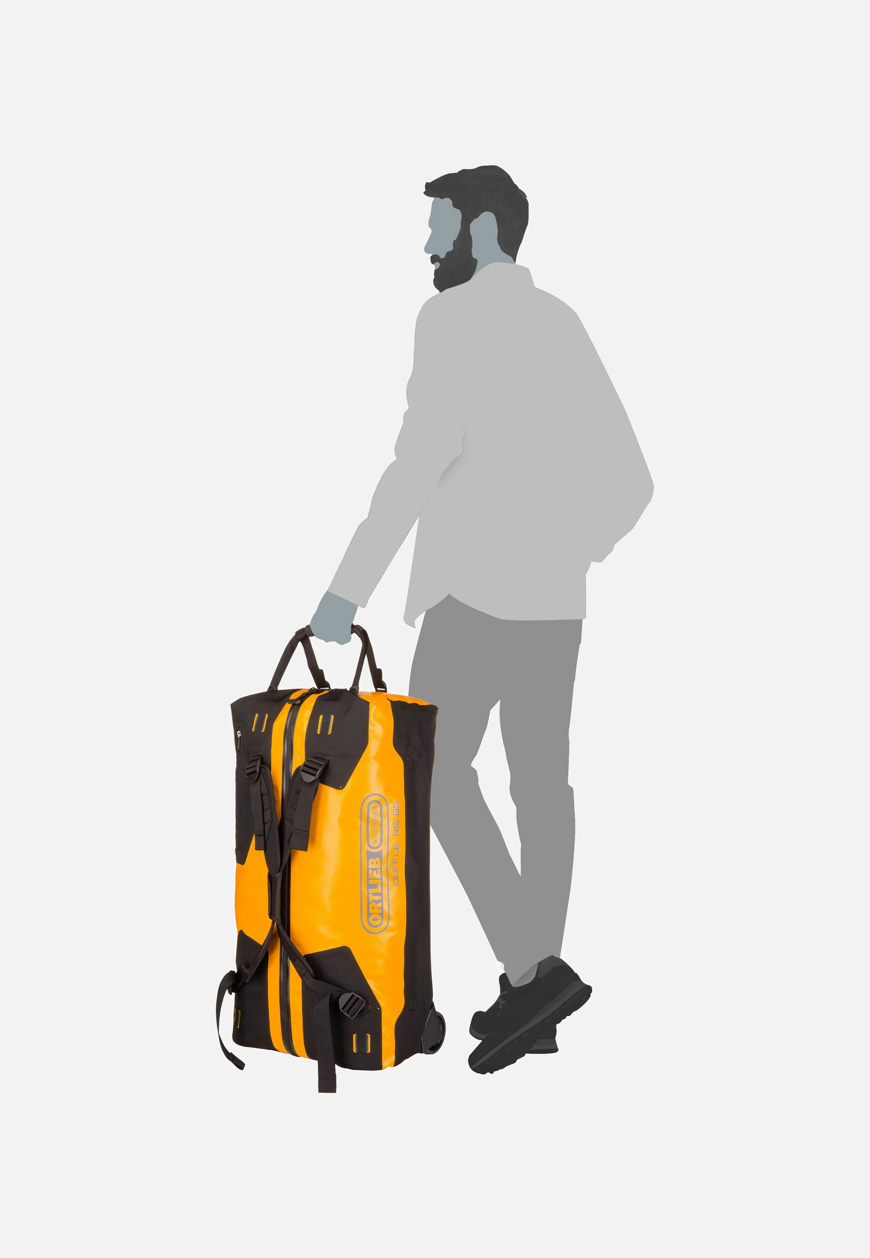 Duffle RS 85L Sonnengelb Schwarz - Travel Bag - Image 11