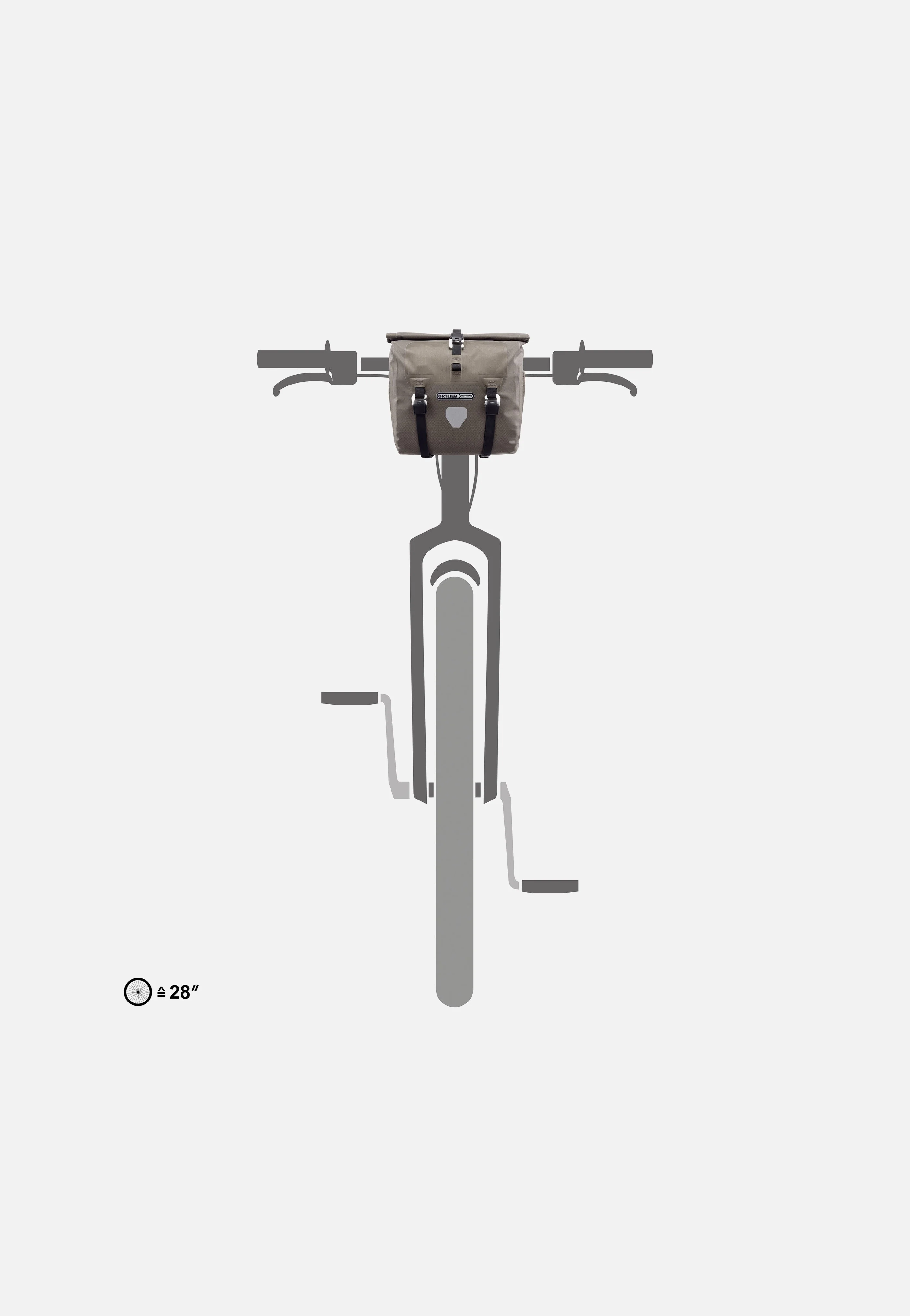 Handlebar-Pack QR Dark Sand - Lenkertasche - Image 8