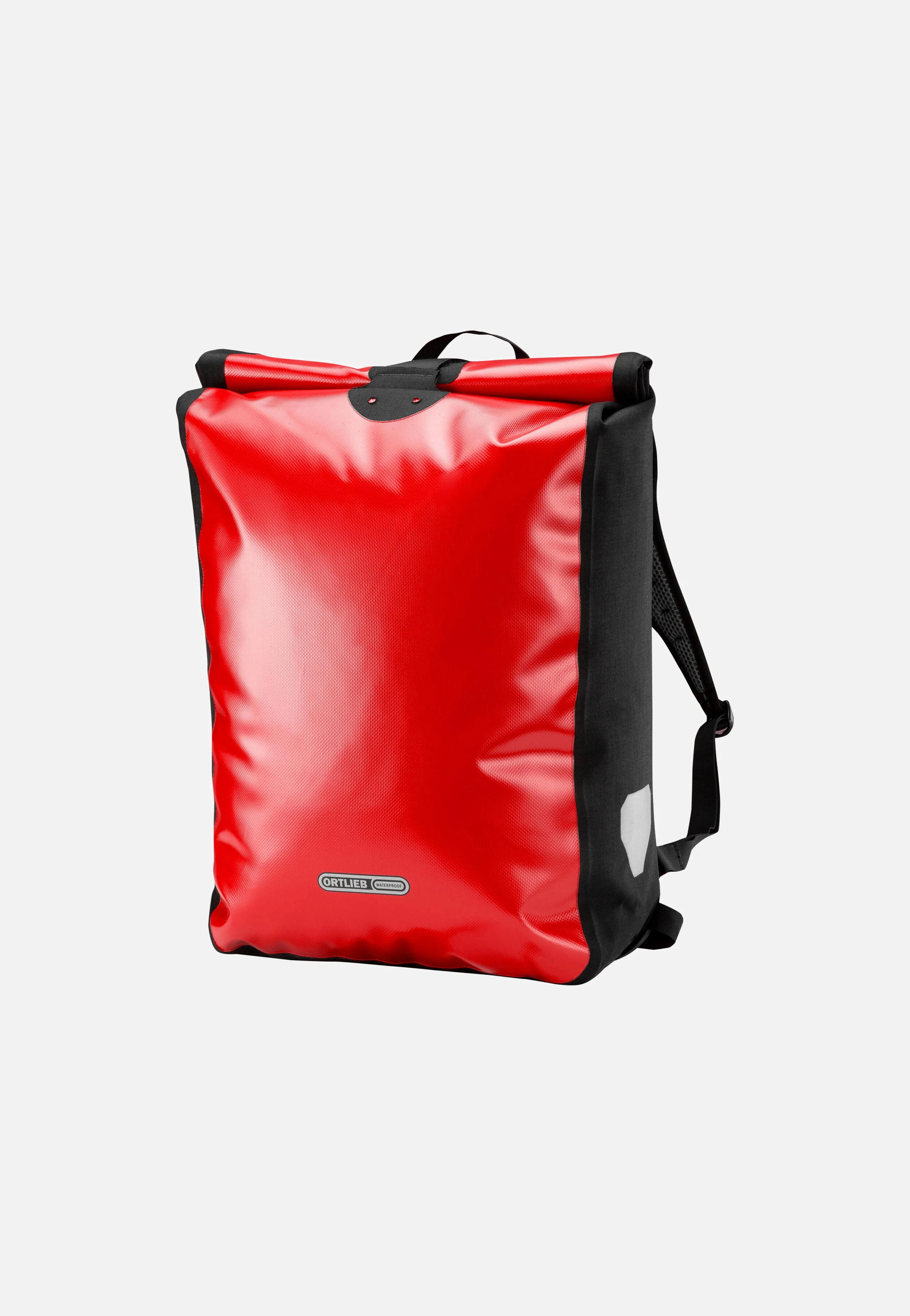 Messenger-Bag Rot Schwarz - Rolltop Rucksack - Image 3