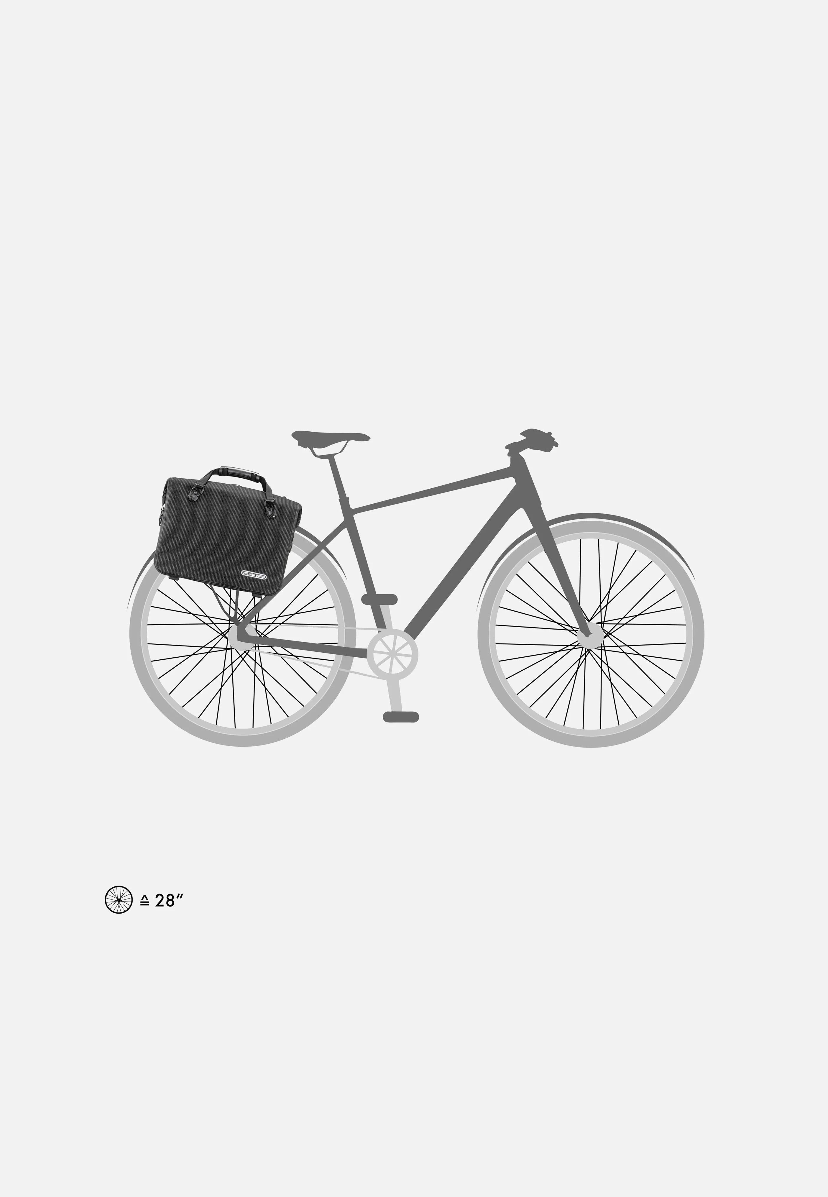 Office-Bag 21 High Visibility QL3.1 Black Reflective - Fahrradtasche - Image 7