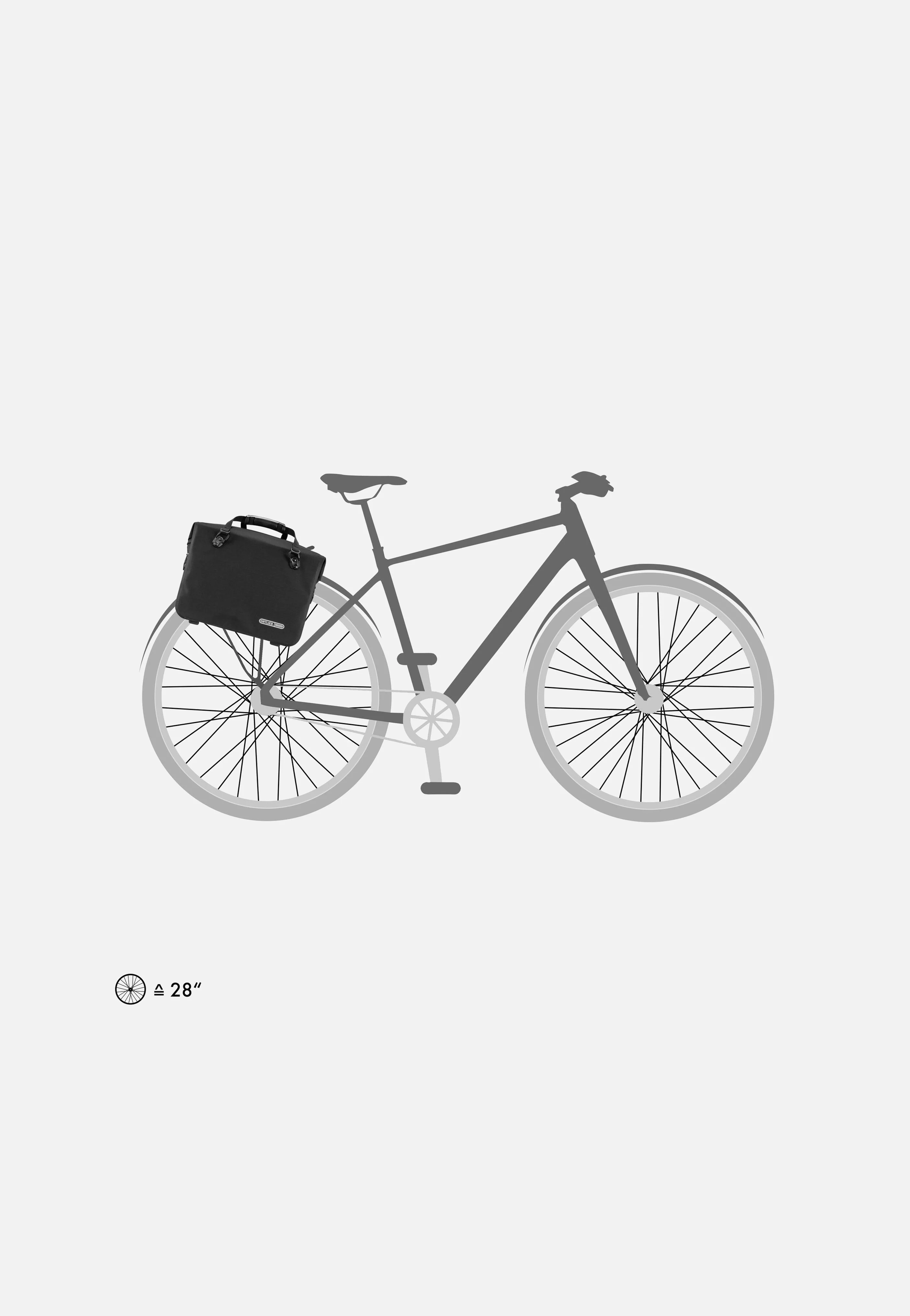 Office-Bag QL2.1 Schwarz - Fahrradtasche - Image 8