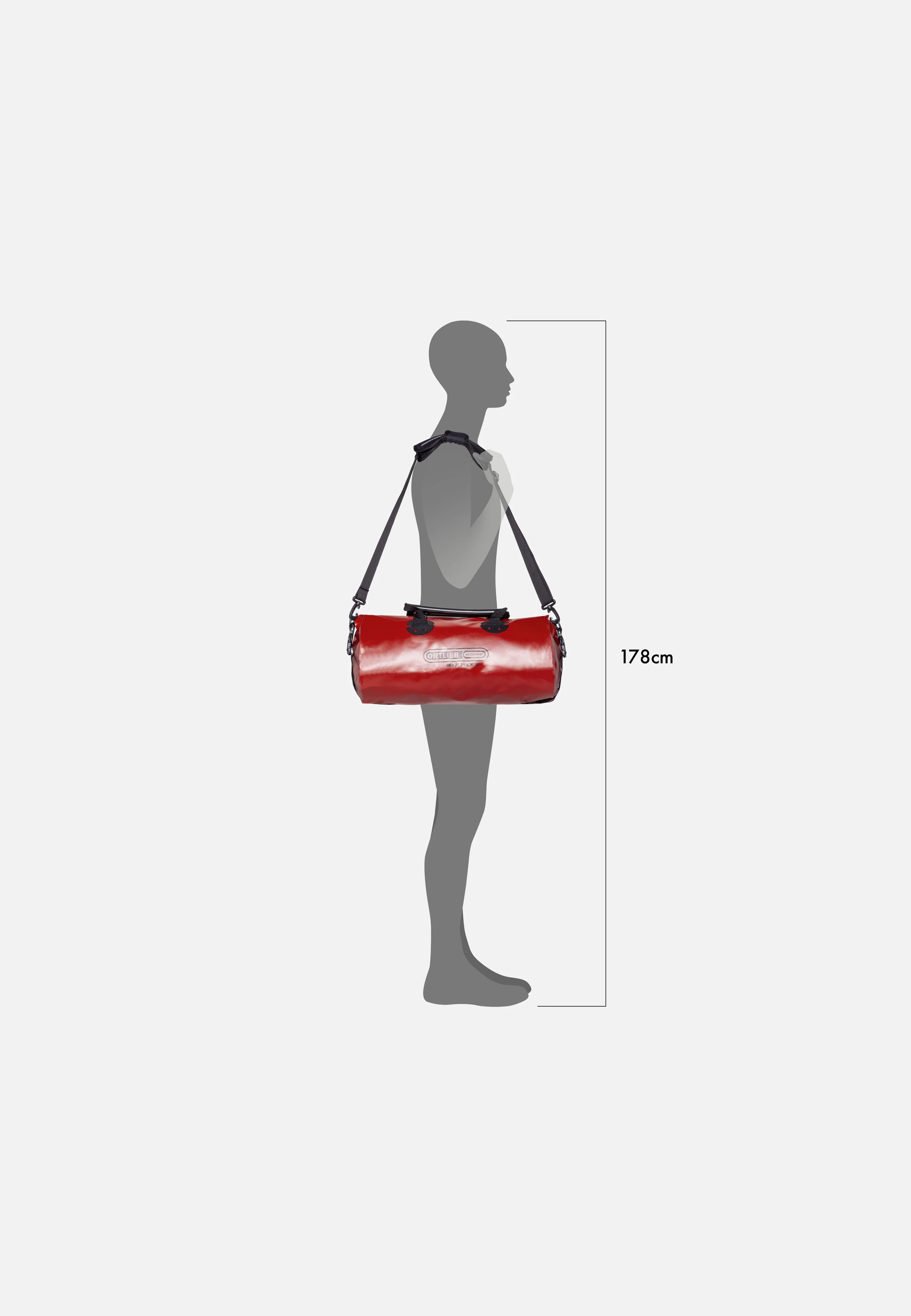 Rack-Pack 24L Rot - Dufflebag - Image 9