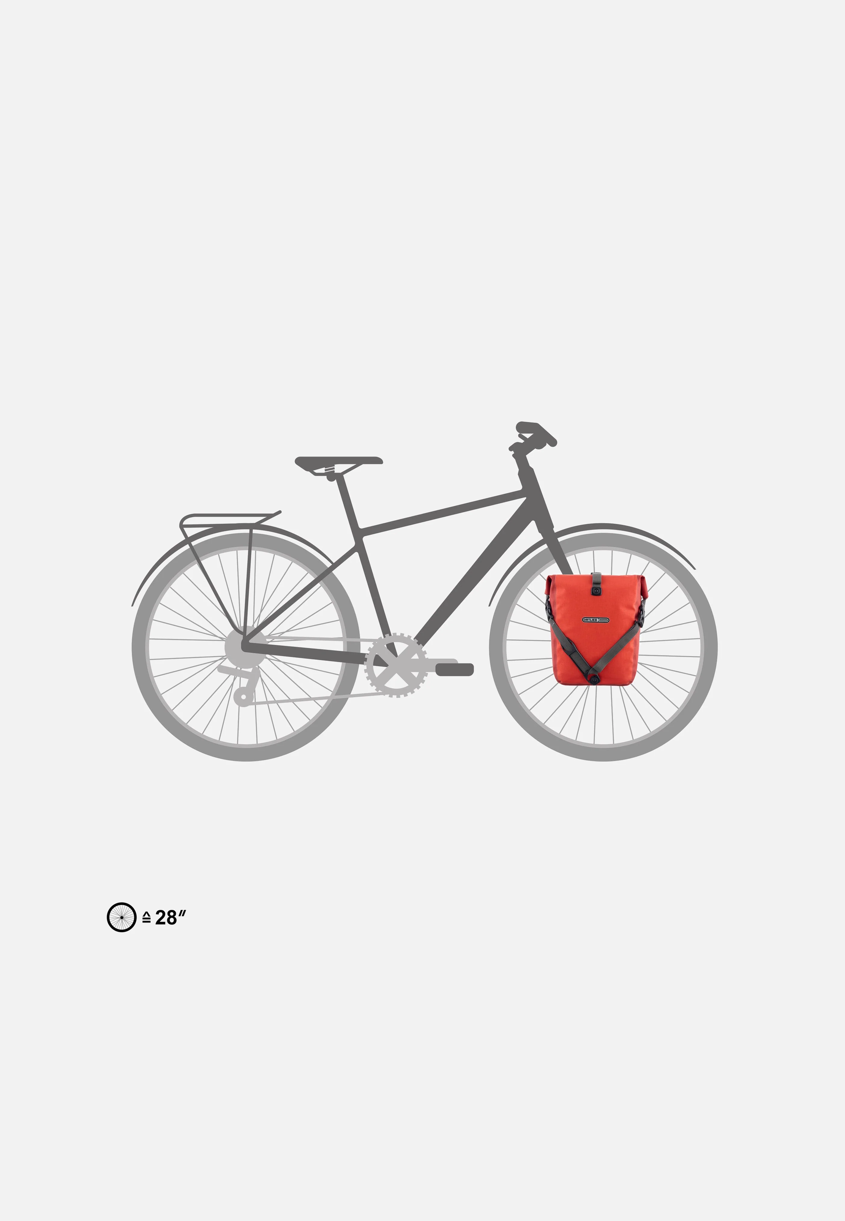 Sport-Roller Plus Single Salsa Dark Chili - Fahrradtasche - Image 7