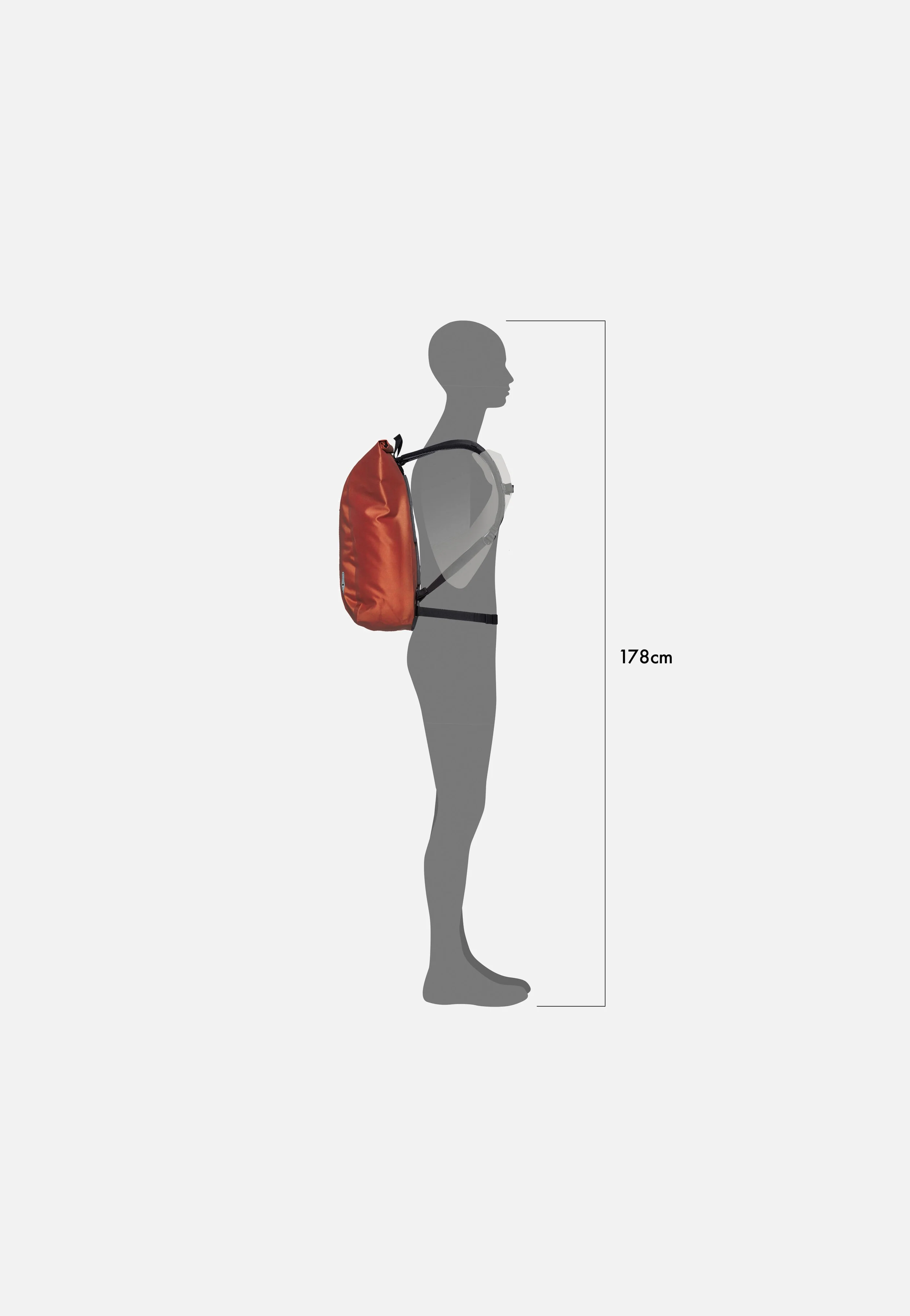 Velocity PS 23L Rooibos - Rolltop Rucksack - Image 7