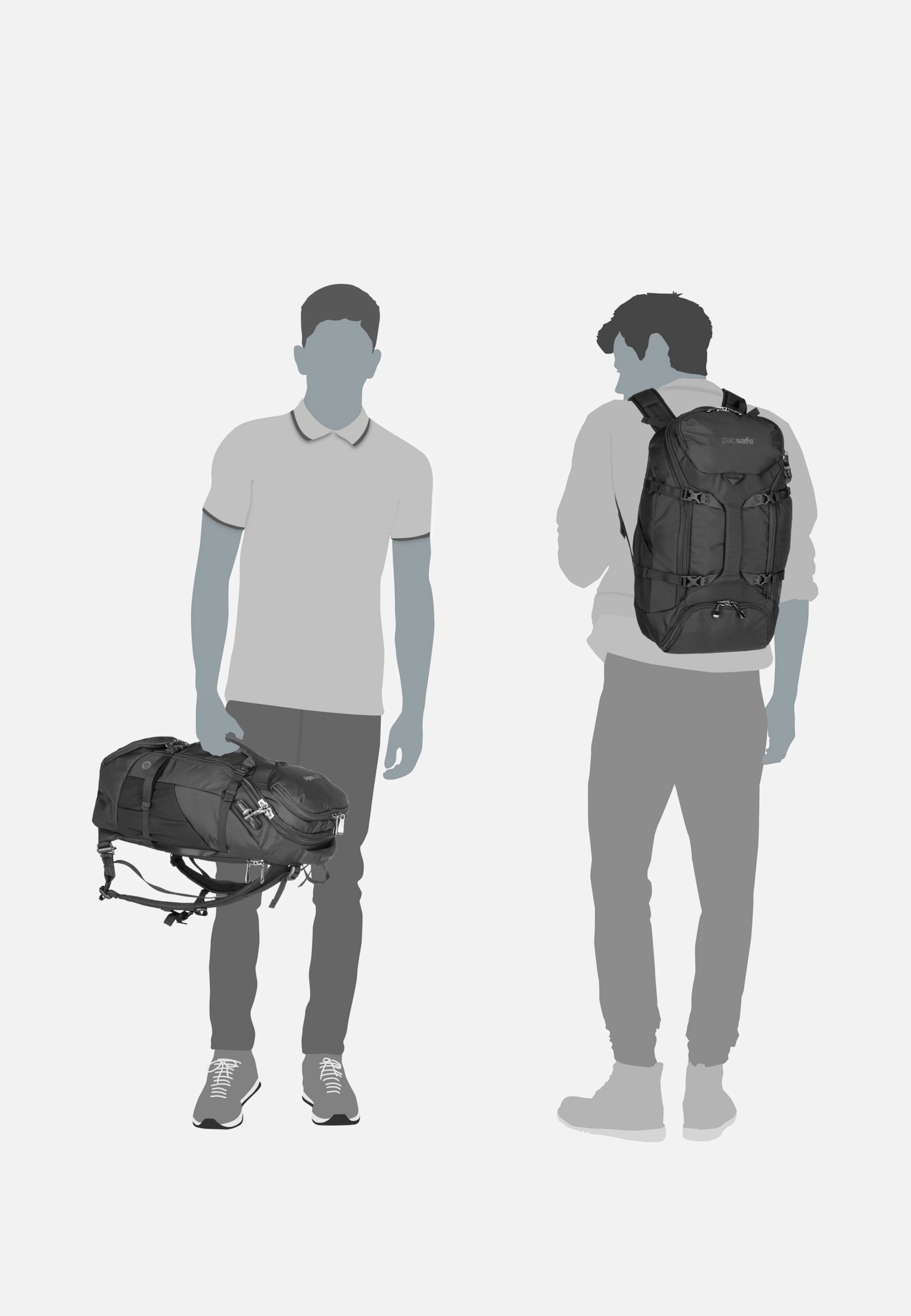 EXP35 Travel Black - Reiserucksack - Image 11