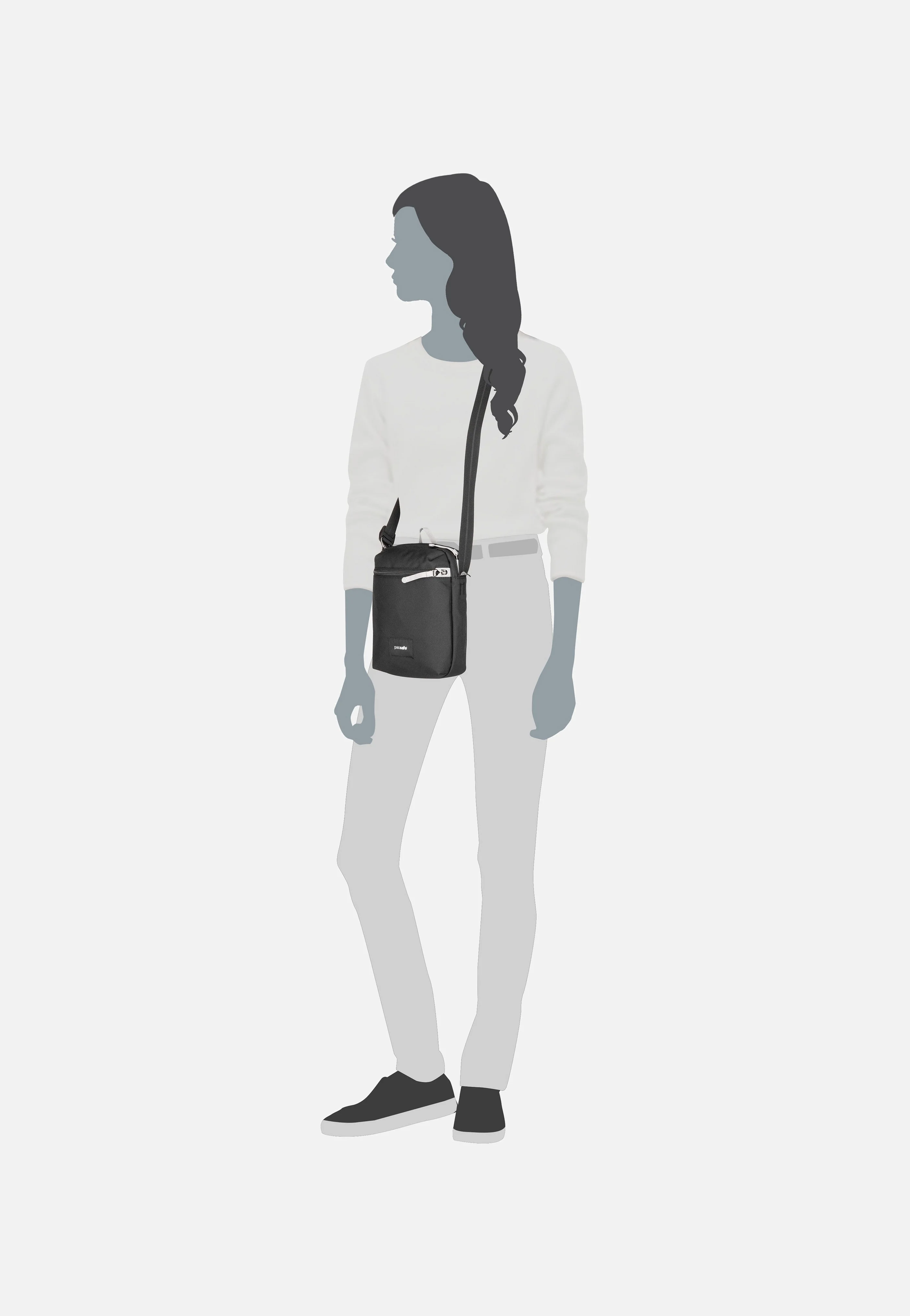 GO Festival Jet Black - Crossbody Bag - Image 9