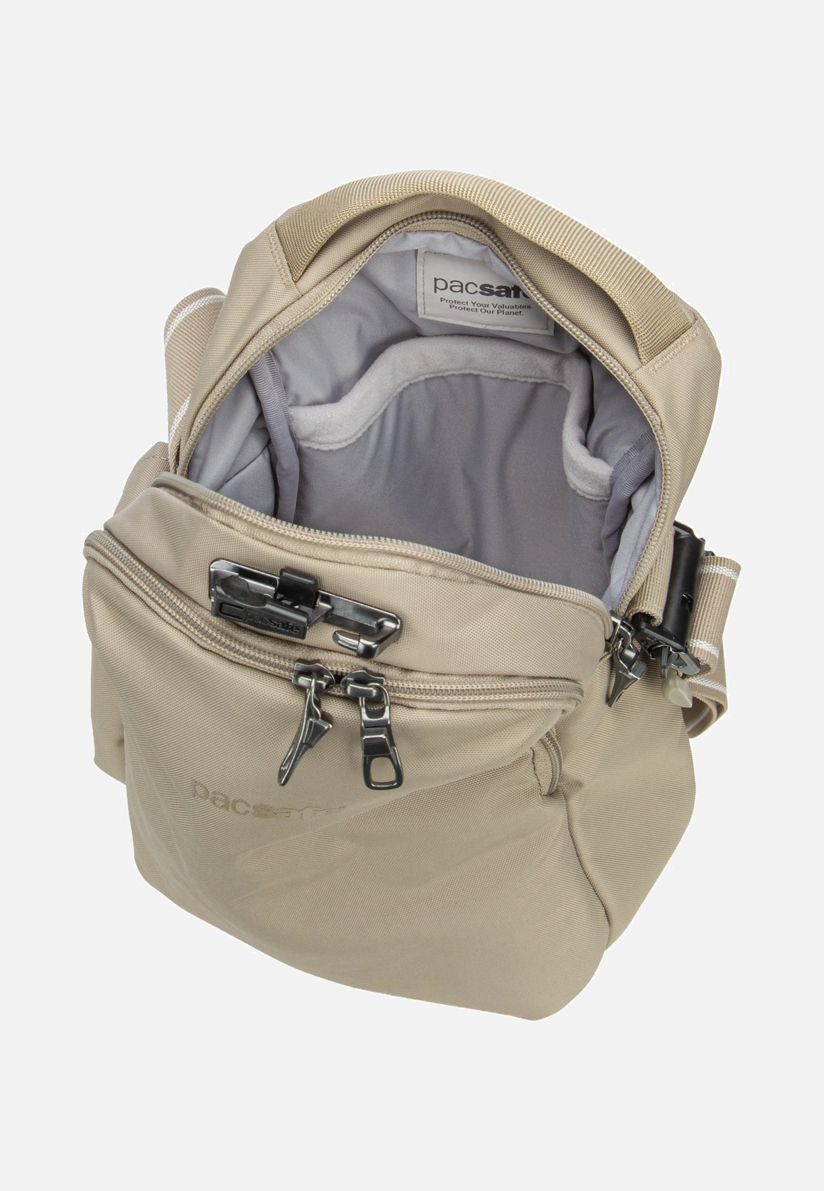 V Tour Beige - Crossbody Bag - Image 6