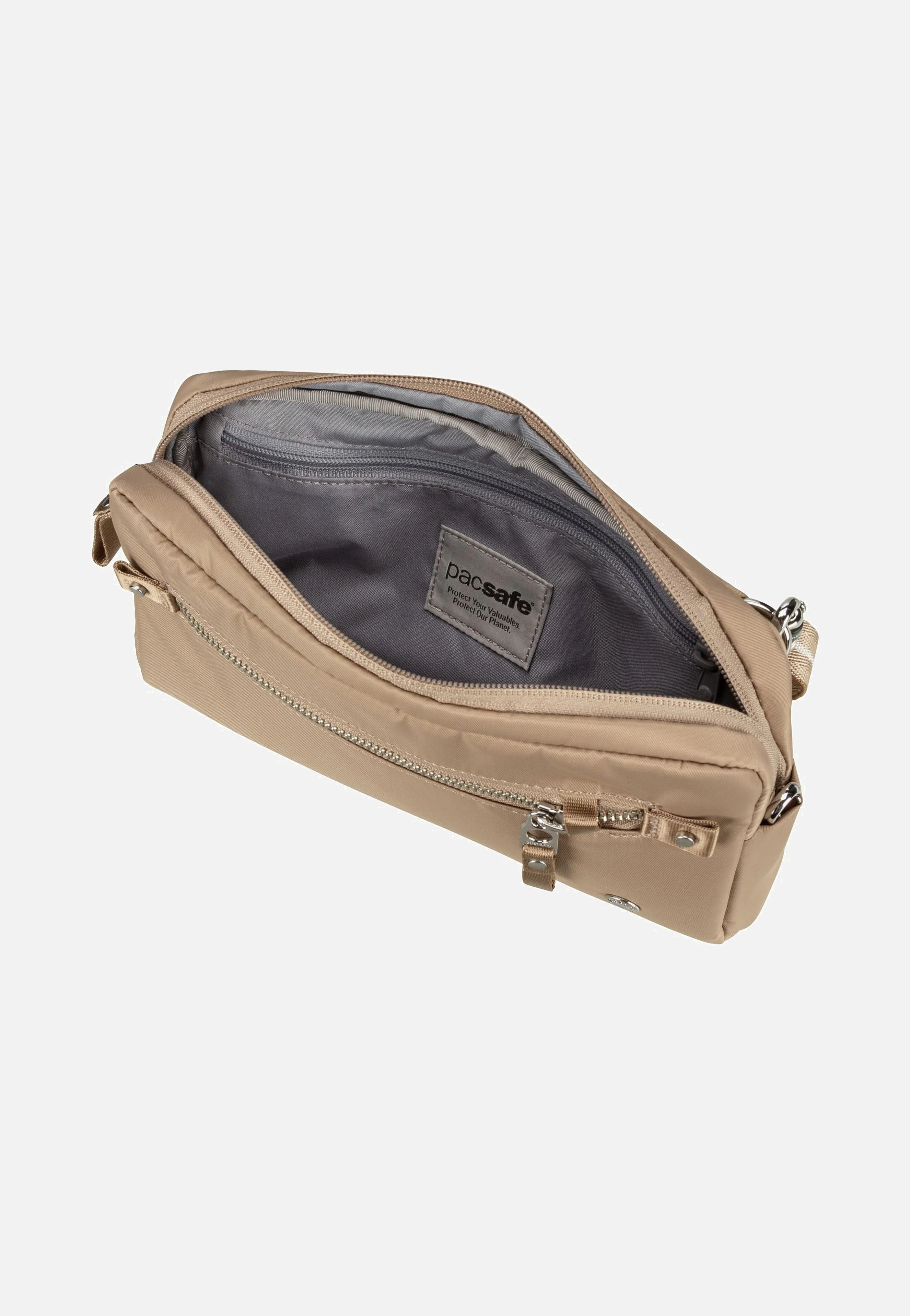 W 3-in1 sling Taupe - Crossbody Bag - Image 3