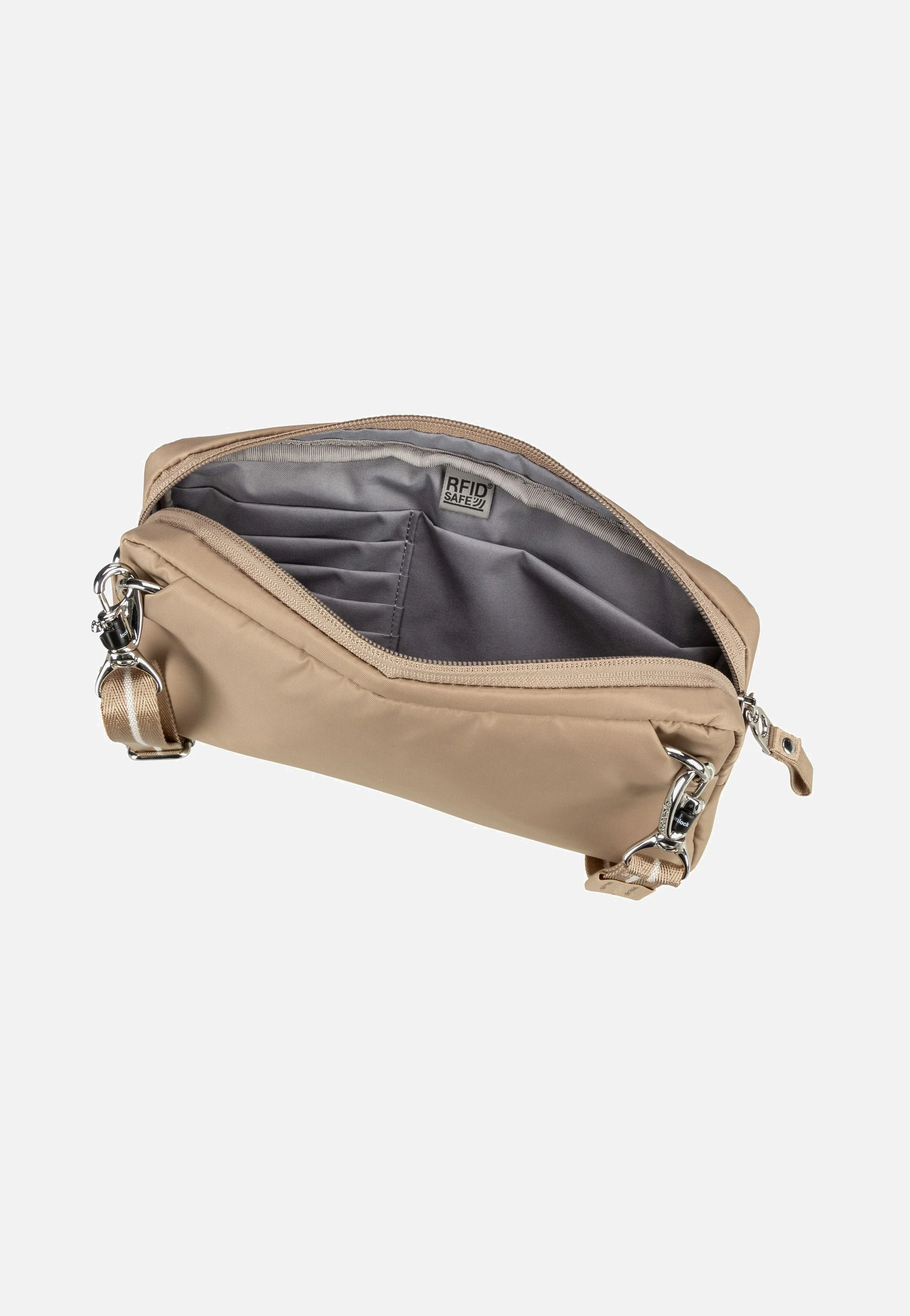W 3-in1 sling Taupe - Crossbody Bag - Image 4