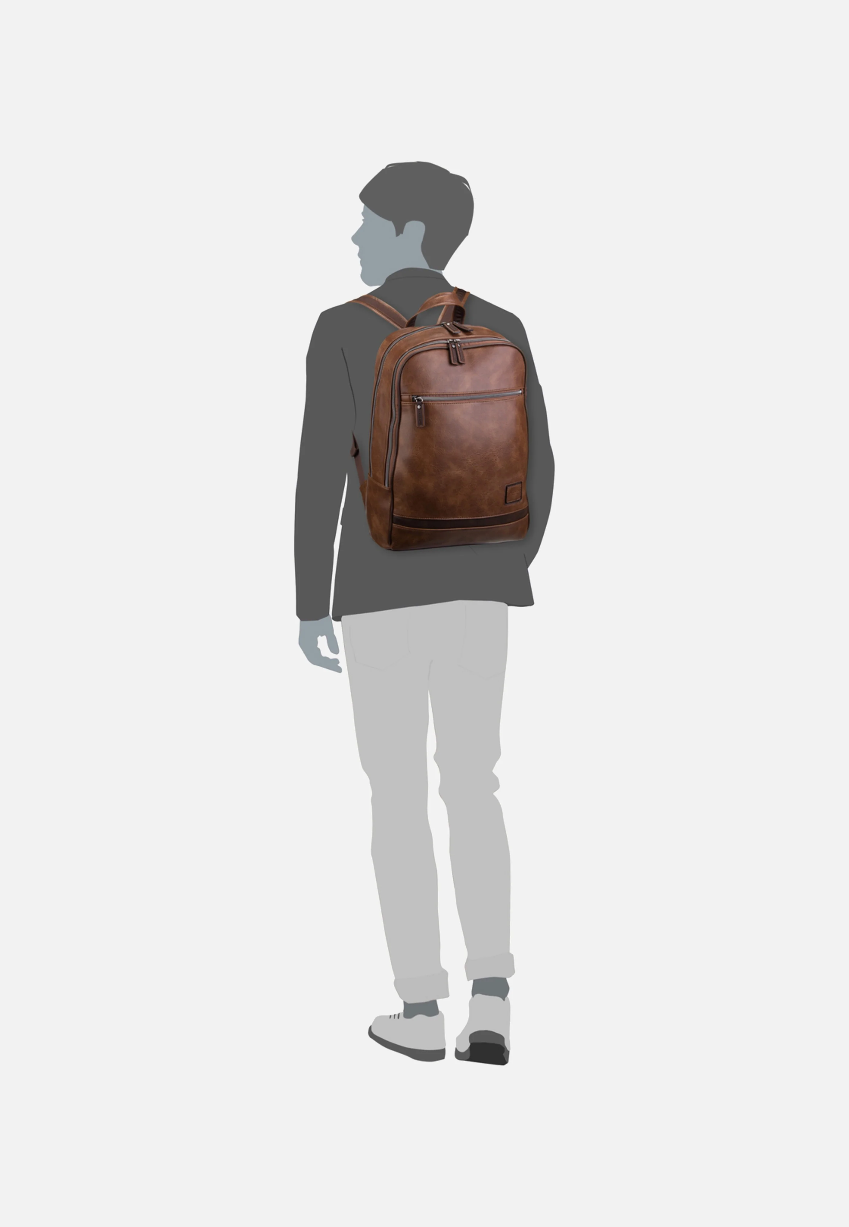 Breakers 2464 Whisky/Kombi - Rucksack - Image 6