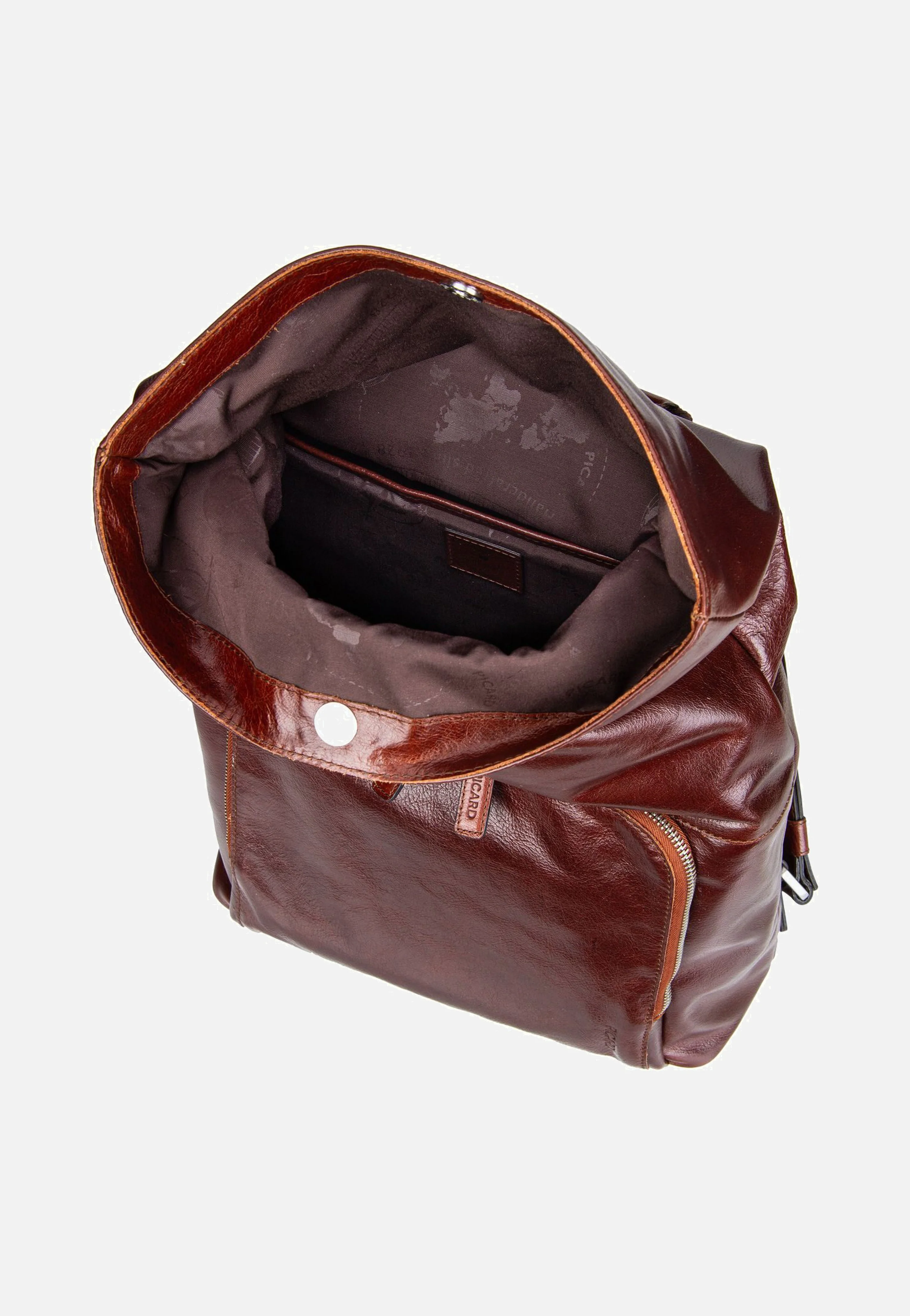 Buddy 5667 Cognac - Rolltop Rucksack - Image 3