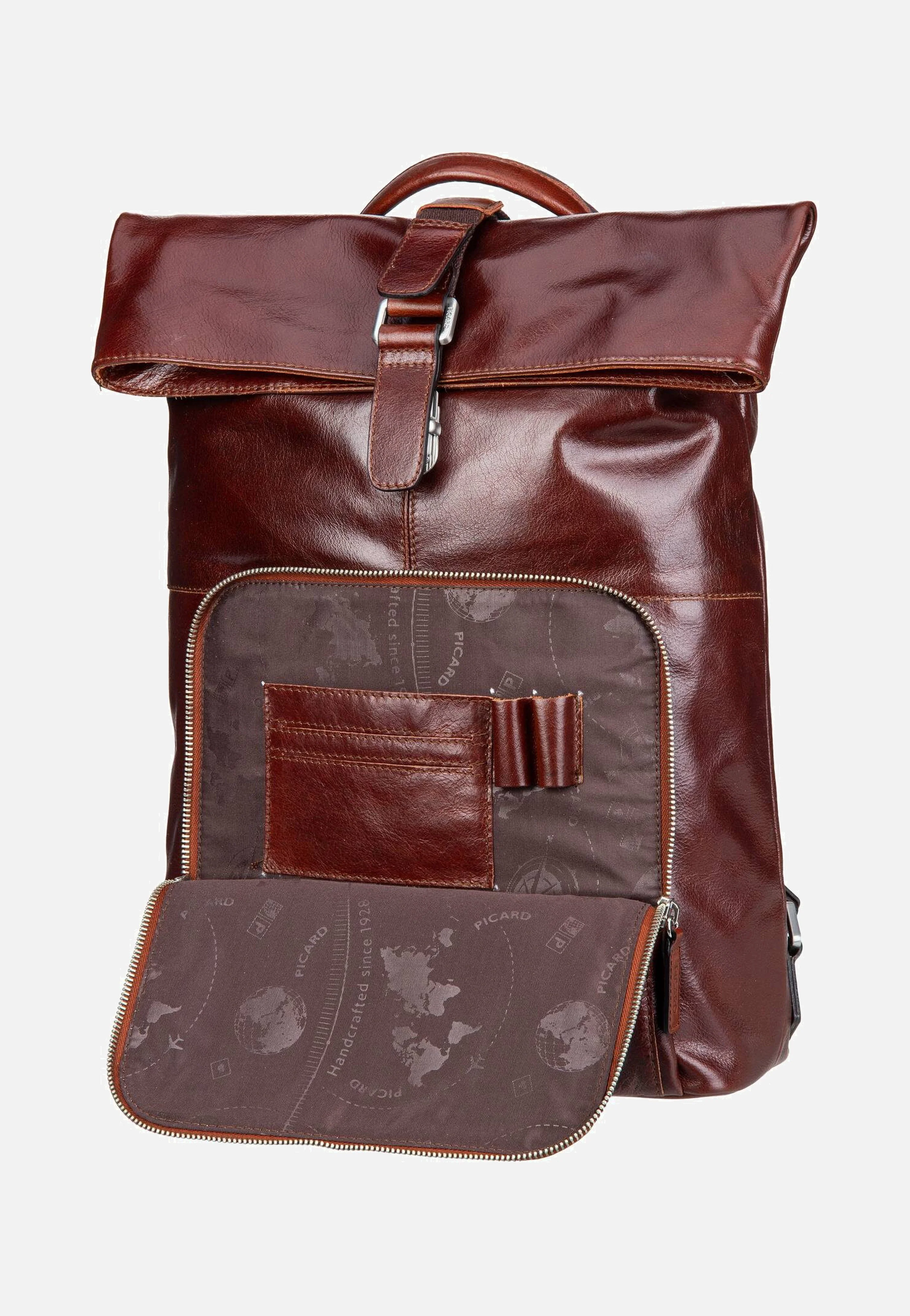 Buddy 5667 Cognac - Rolltop Rucksack - Image 5