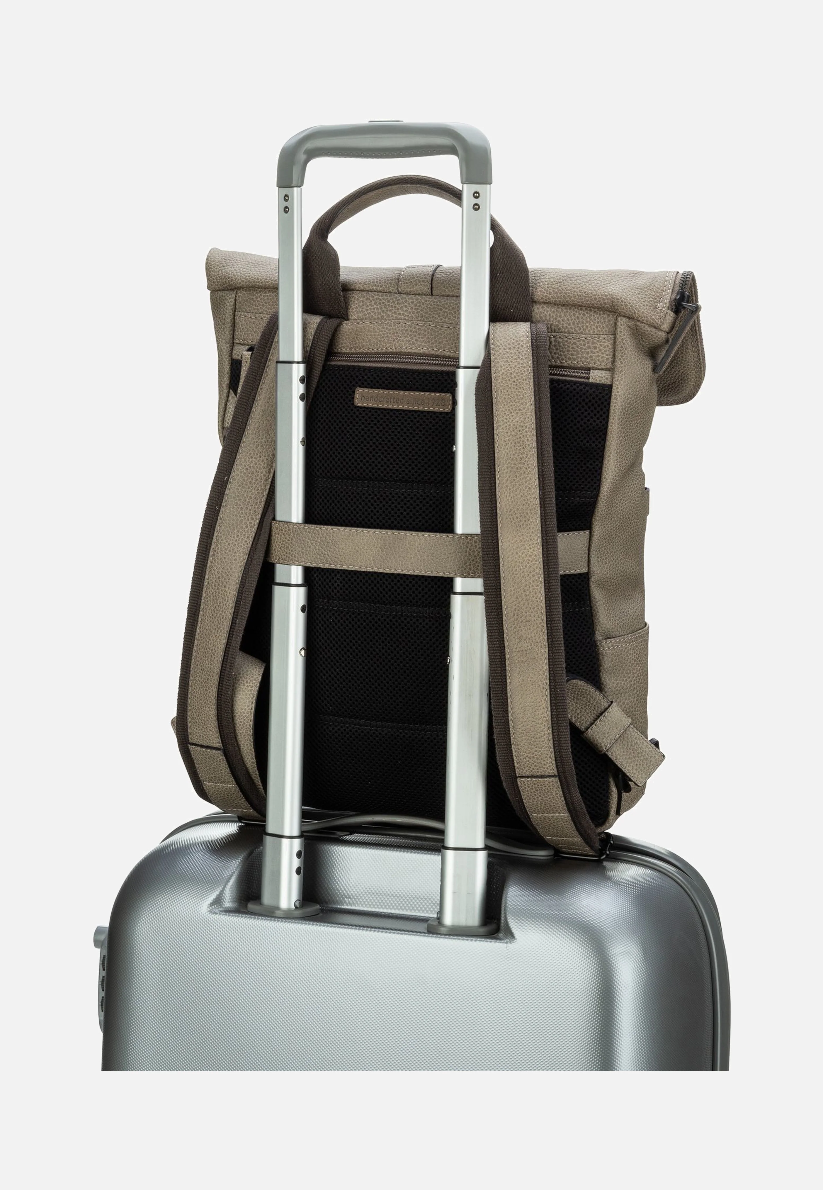 Casual 5470 Taupe - Rolltop Rucksack - Image 8
