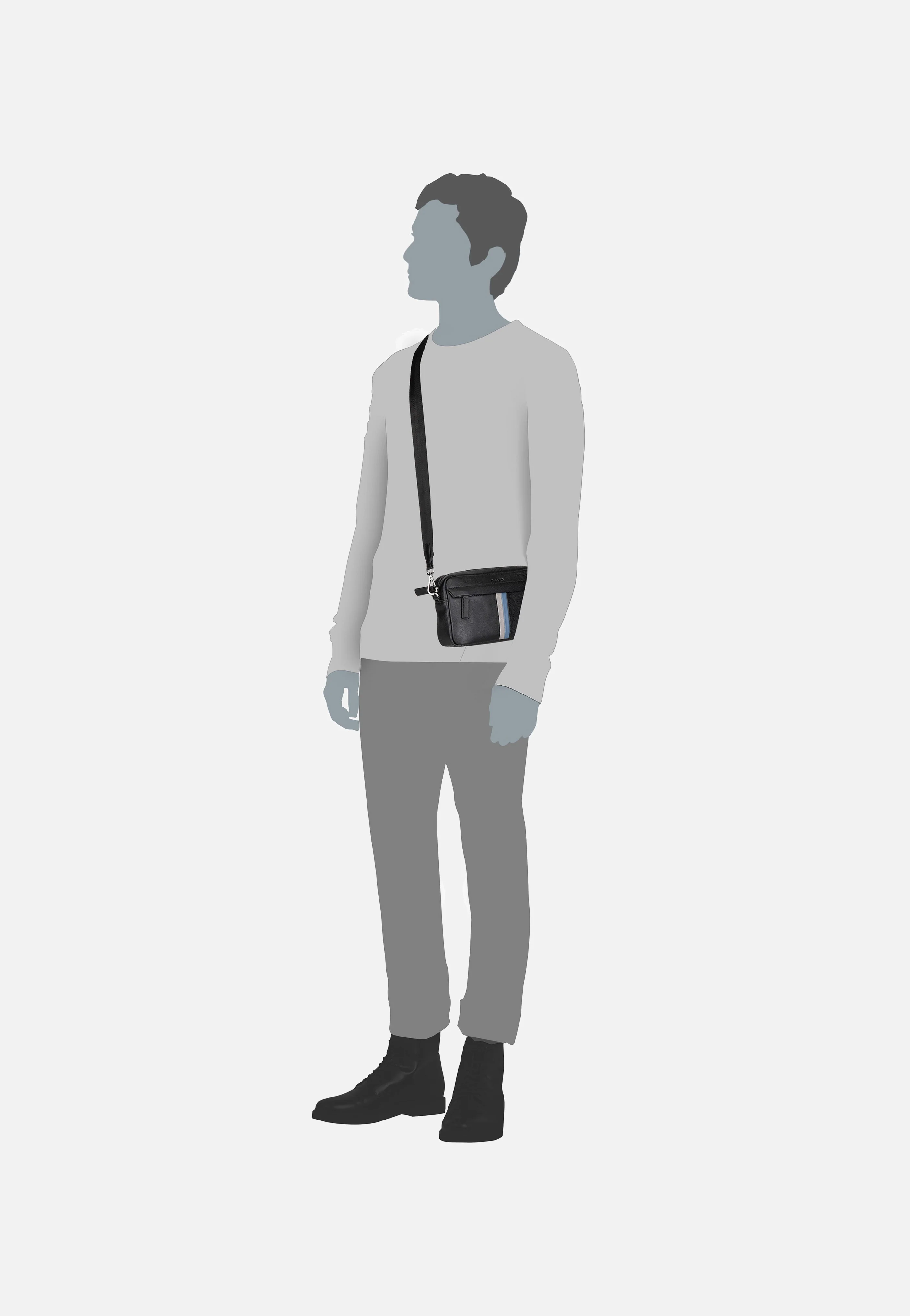 Horizon 1230 Schwarz - Crossbody Bag - Image 6