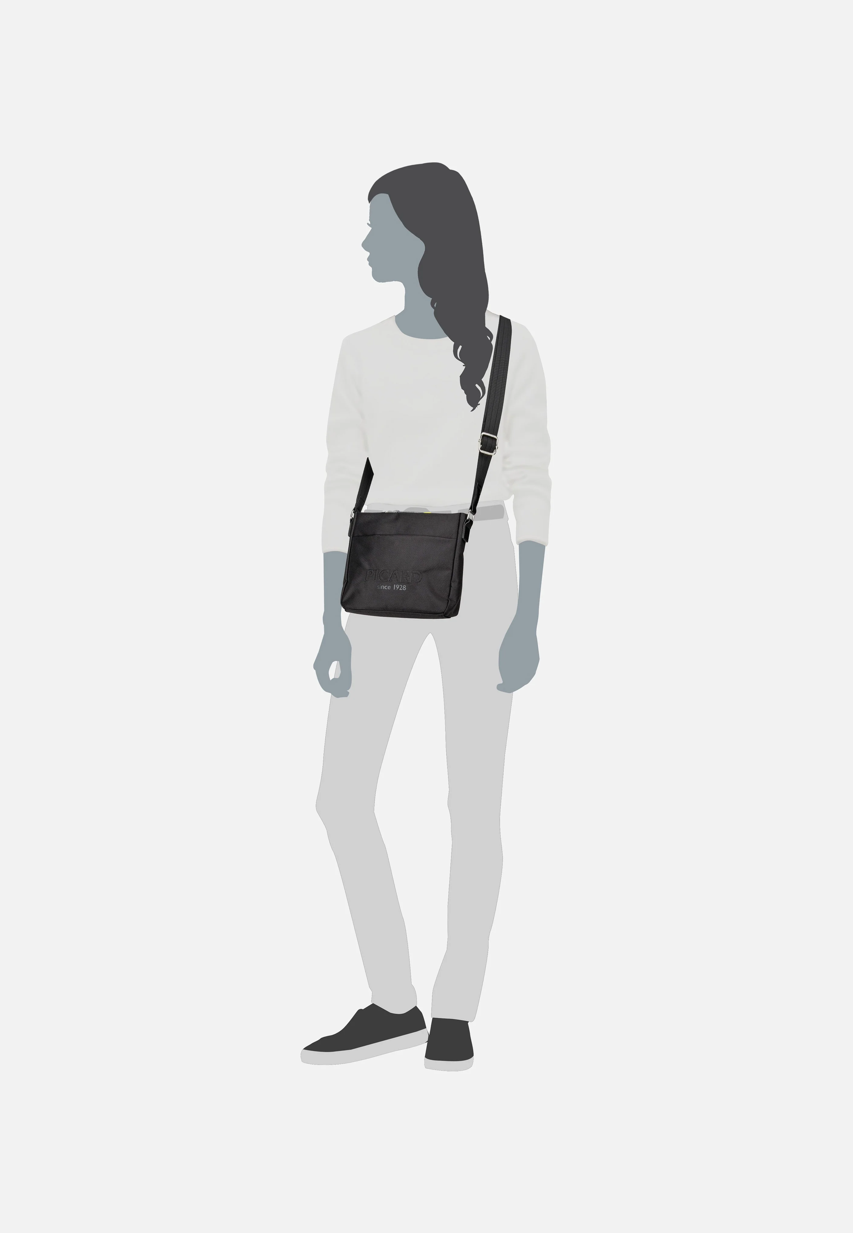 Lucky One 3241 Schwarz - Crossbody Bag - Image 6