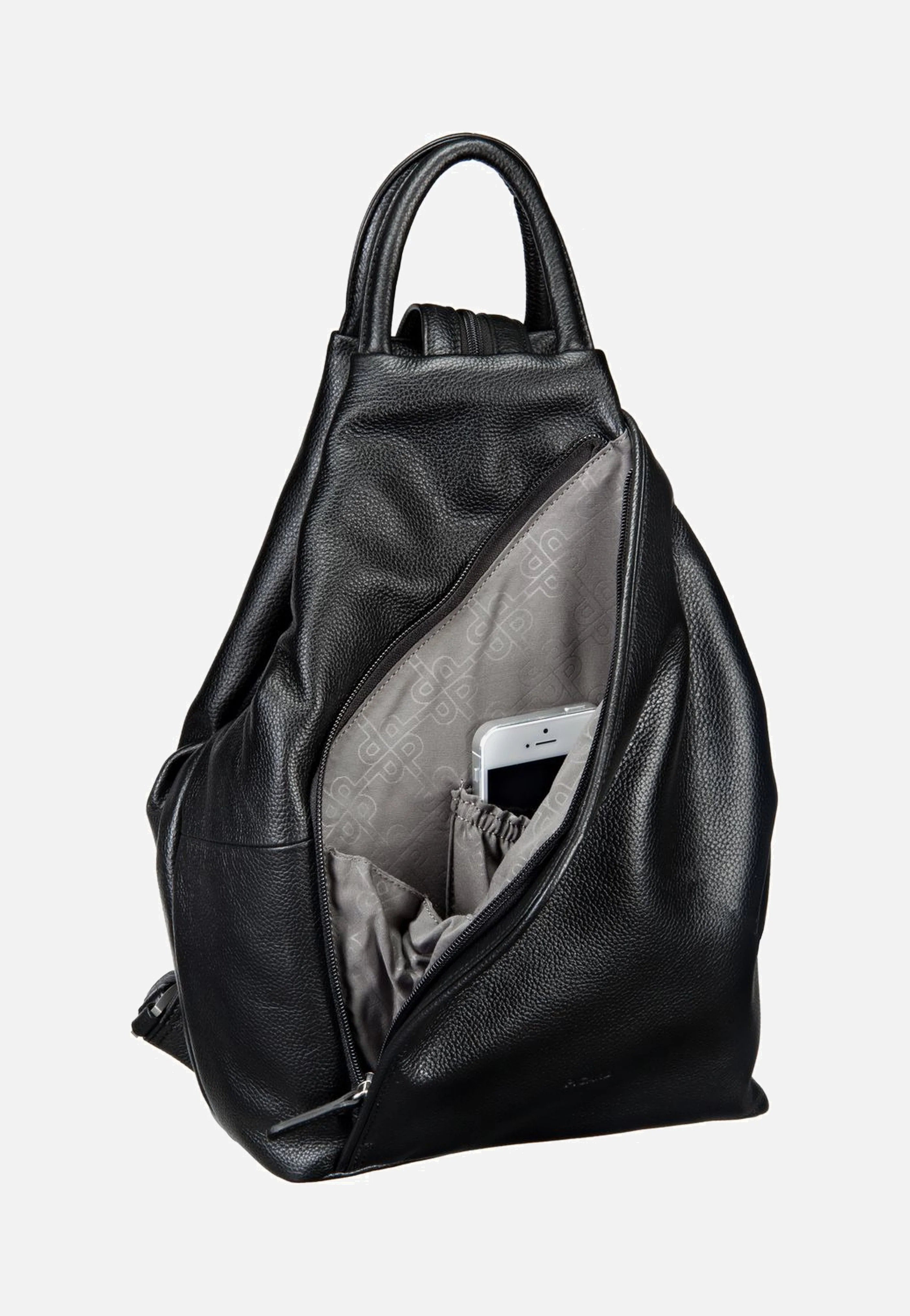 Luis Damen Schwarz - Rucksack - Image 3