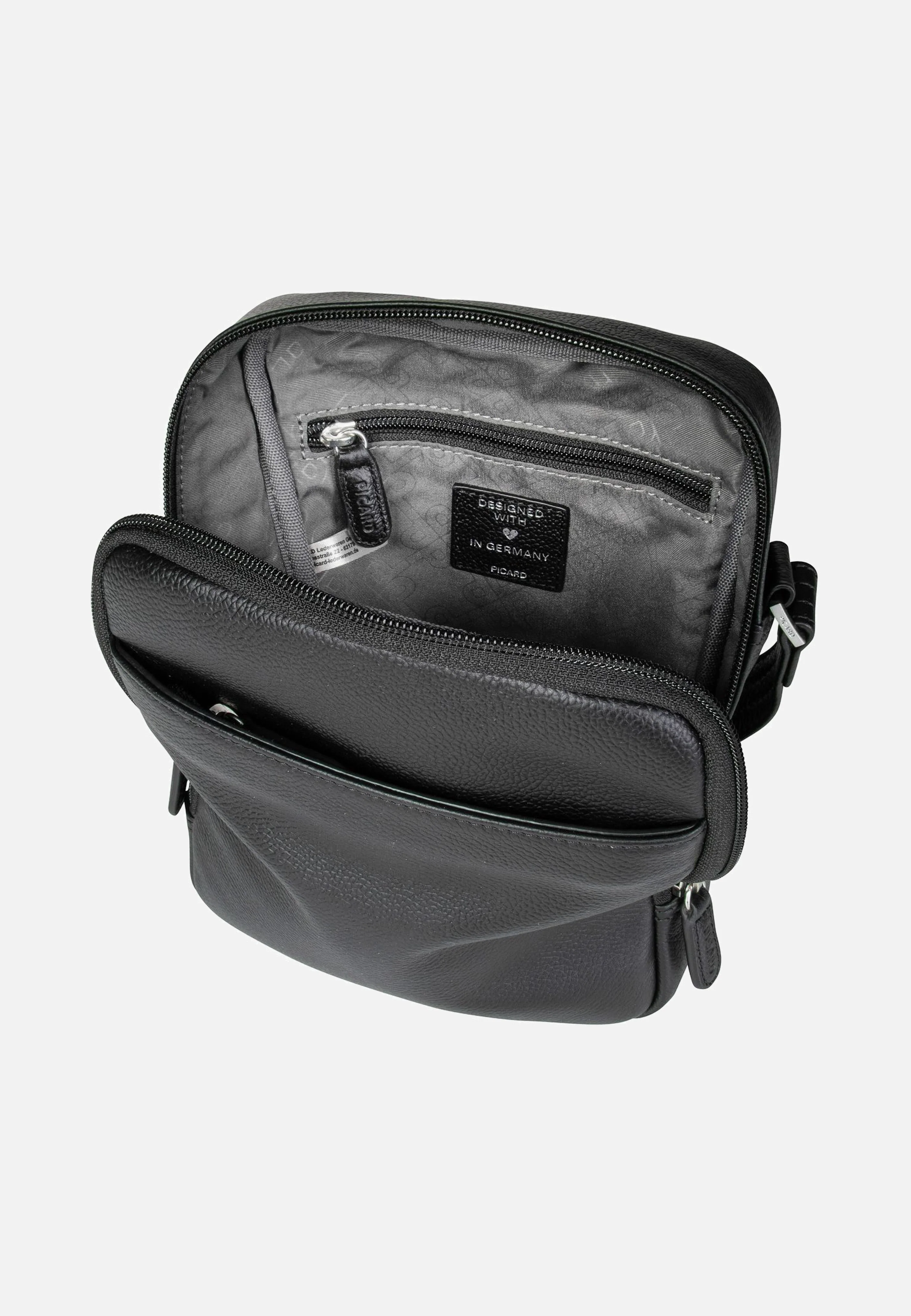 Milano 7298 Schwarz - Crossbody Bag - Image 3