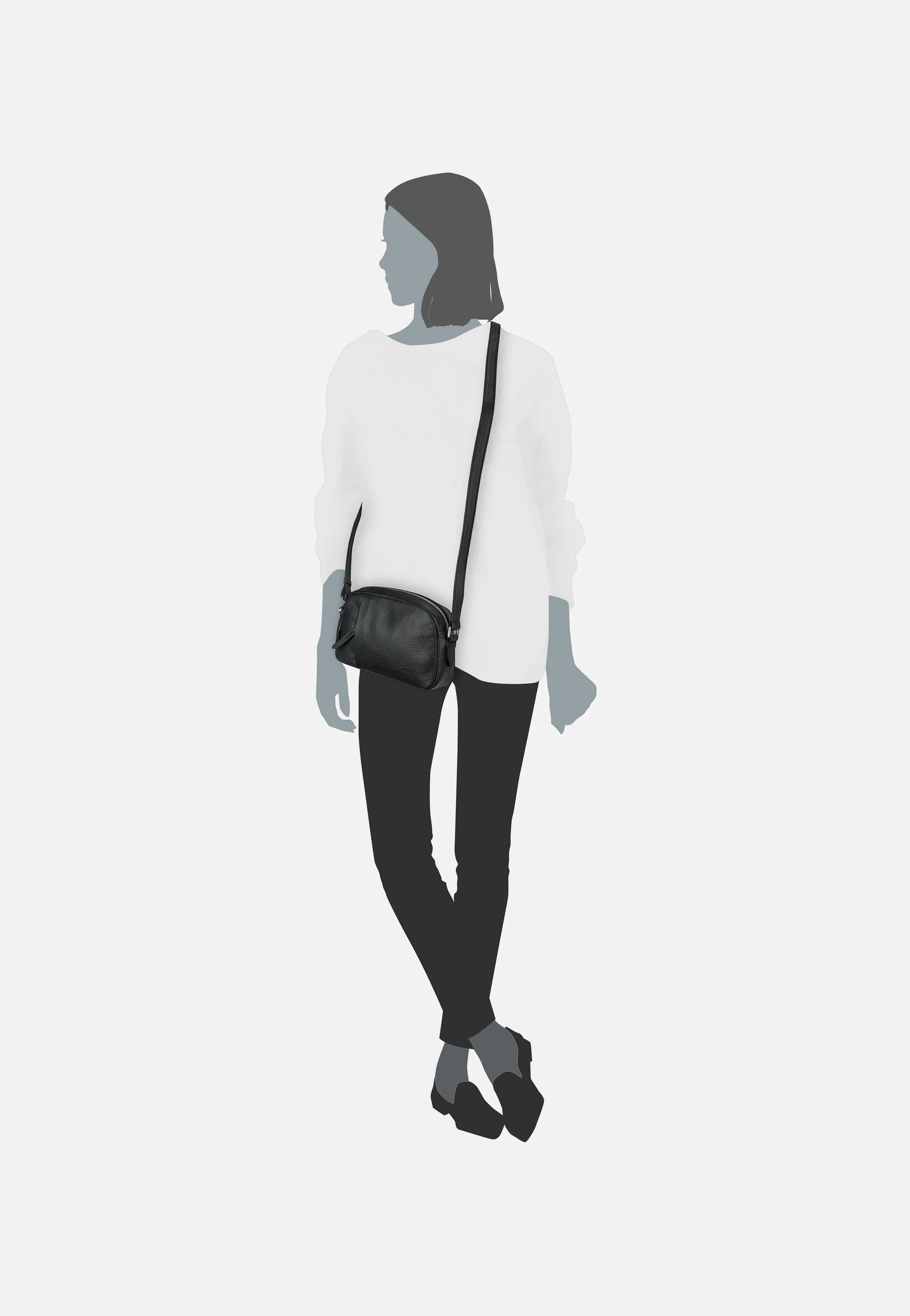 Pure 9664 Schwarz - Crossbody Bag - Image 6