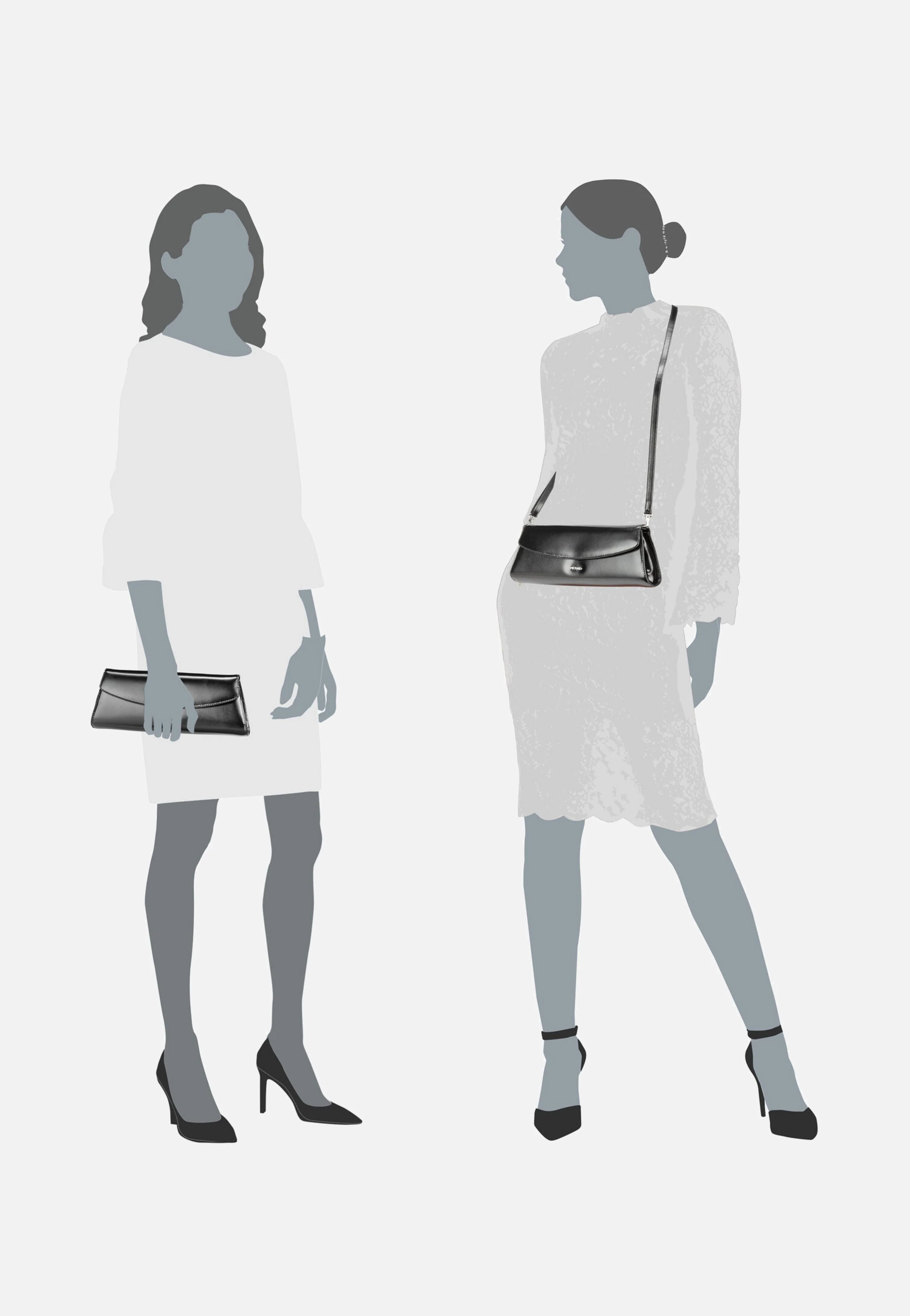 Rome 5479 Schwarz - Clutch - Image 5