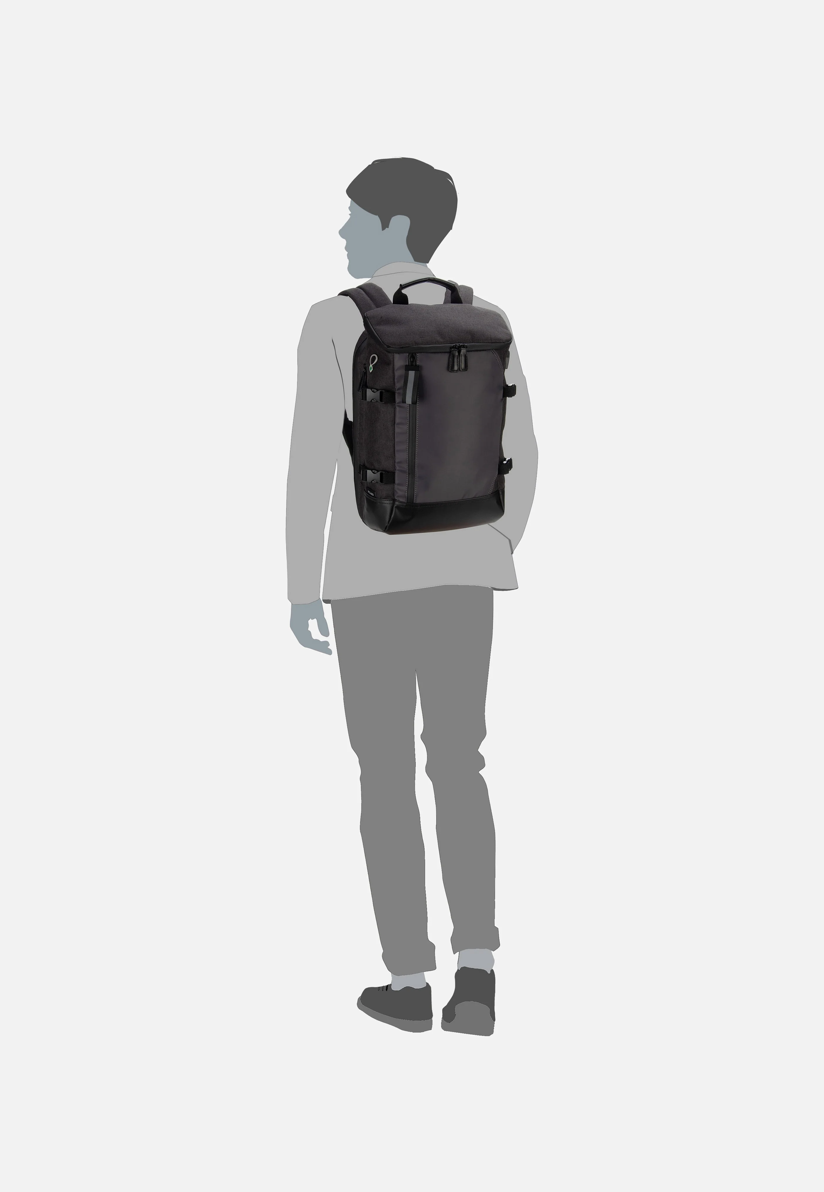 Speed 2396 Schwarz - Rucksack - Image 10