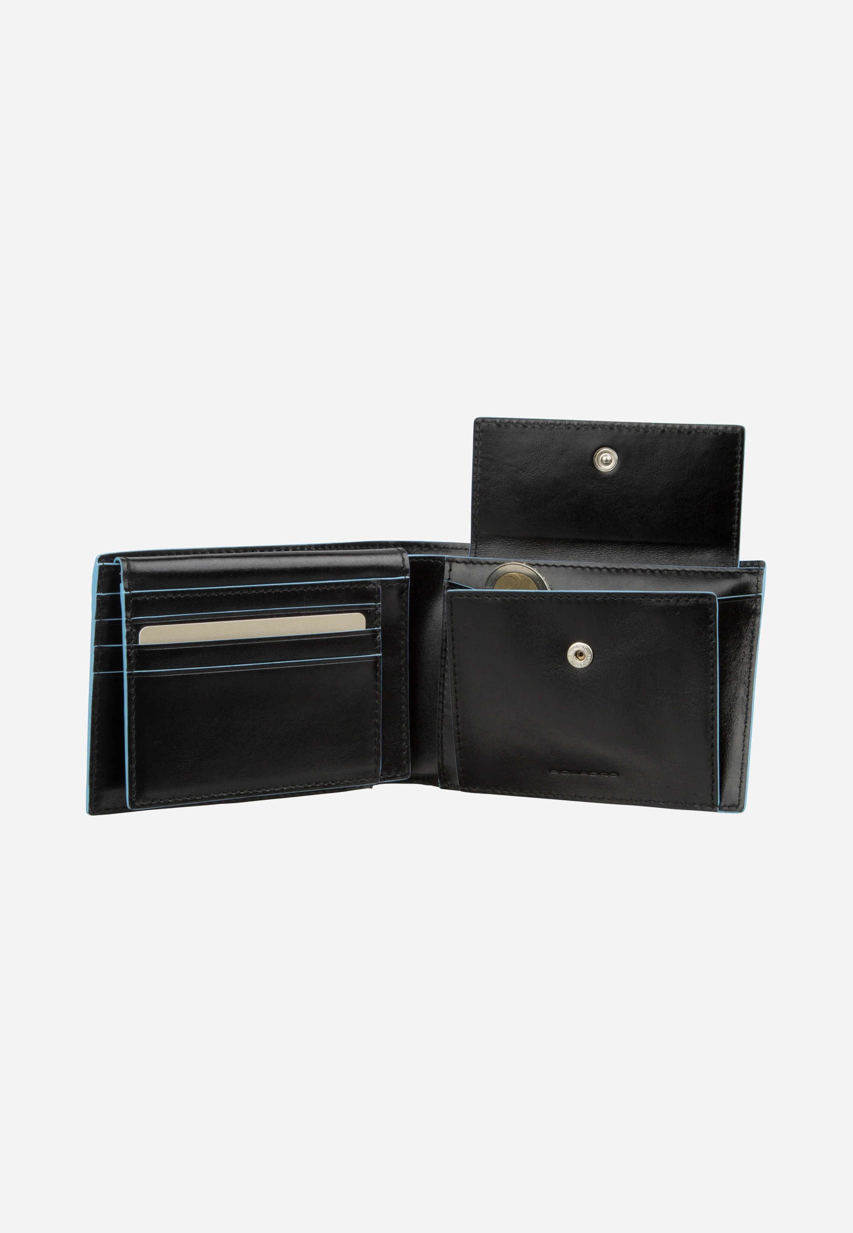Blue Square 1392 RFID Nero - Portemonnaie - Image 4