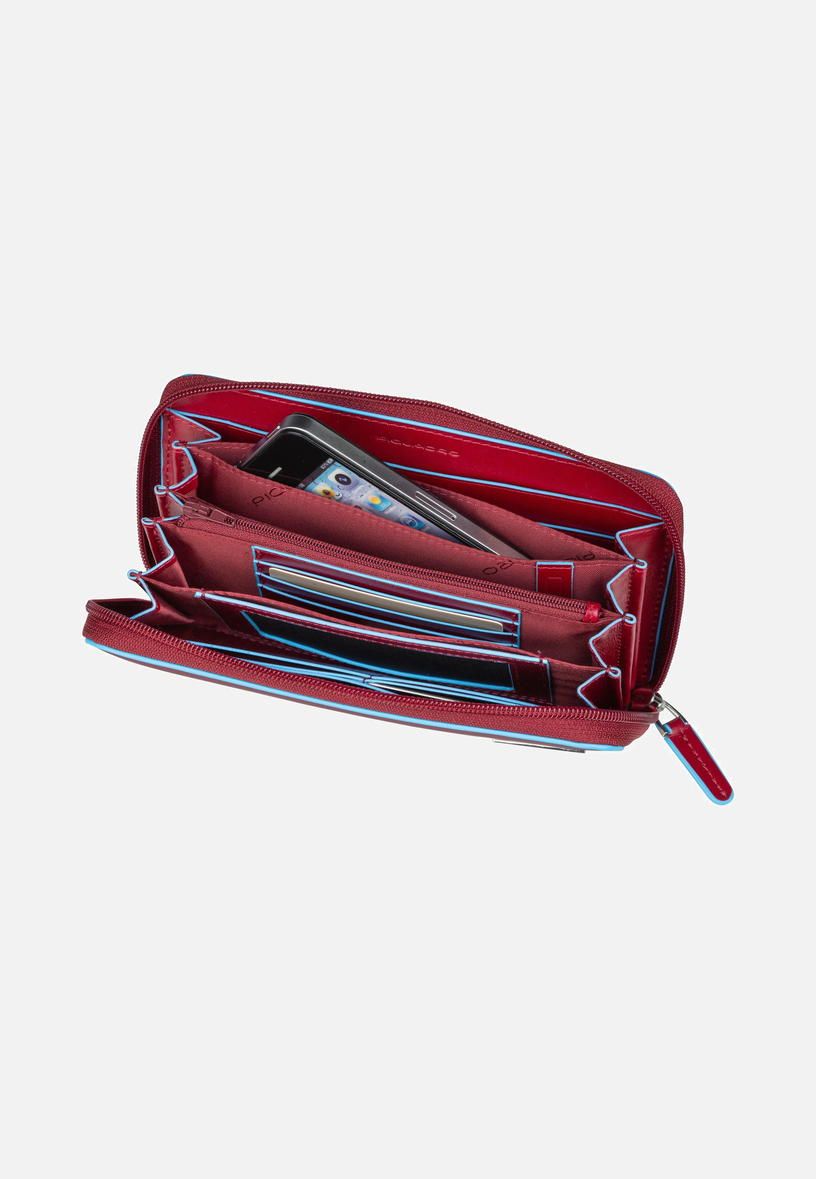 Blue Square 1515 RFID Rosso - Portemonnaie - Image 3