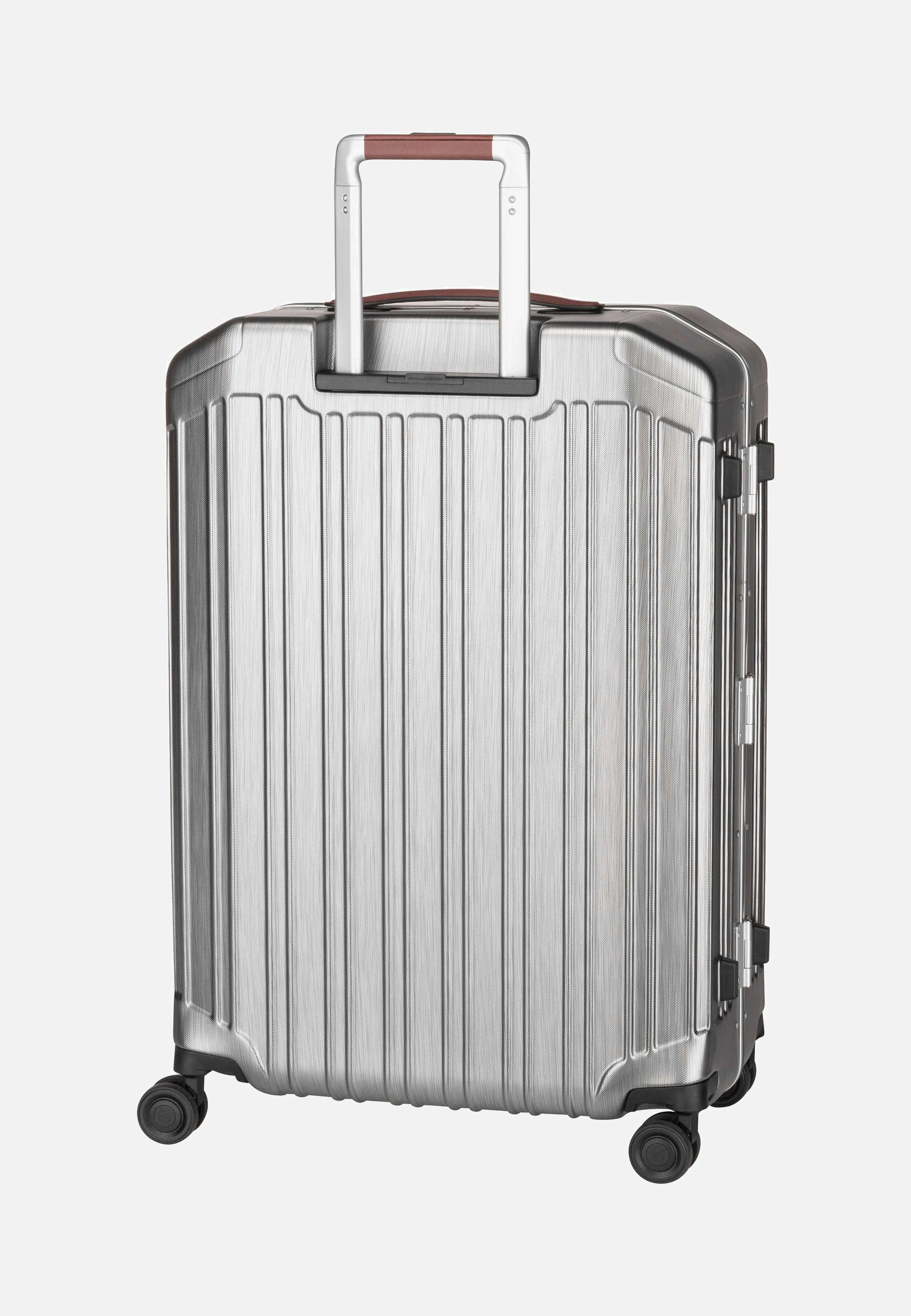 PQ-LM Medium Spinner 4427 Nero-Cuoio - Koffer - Image 2