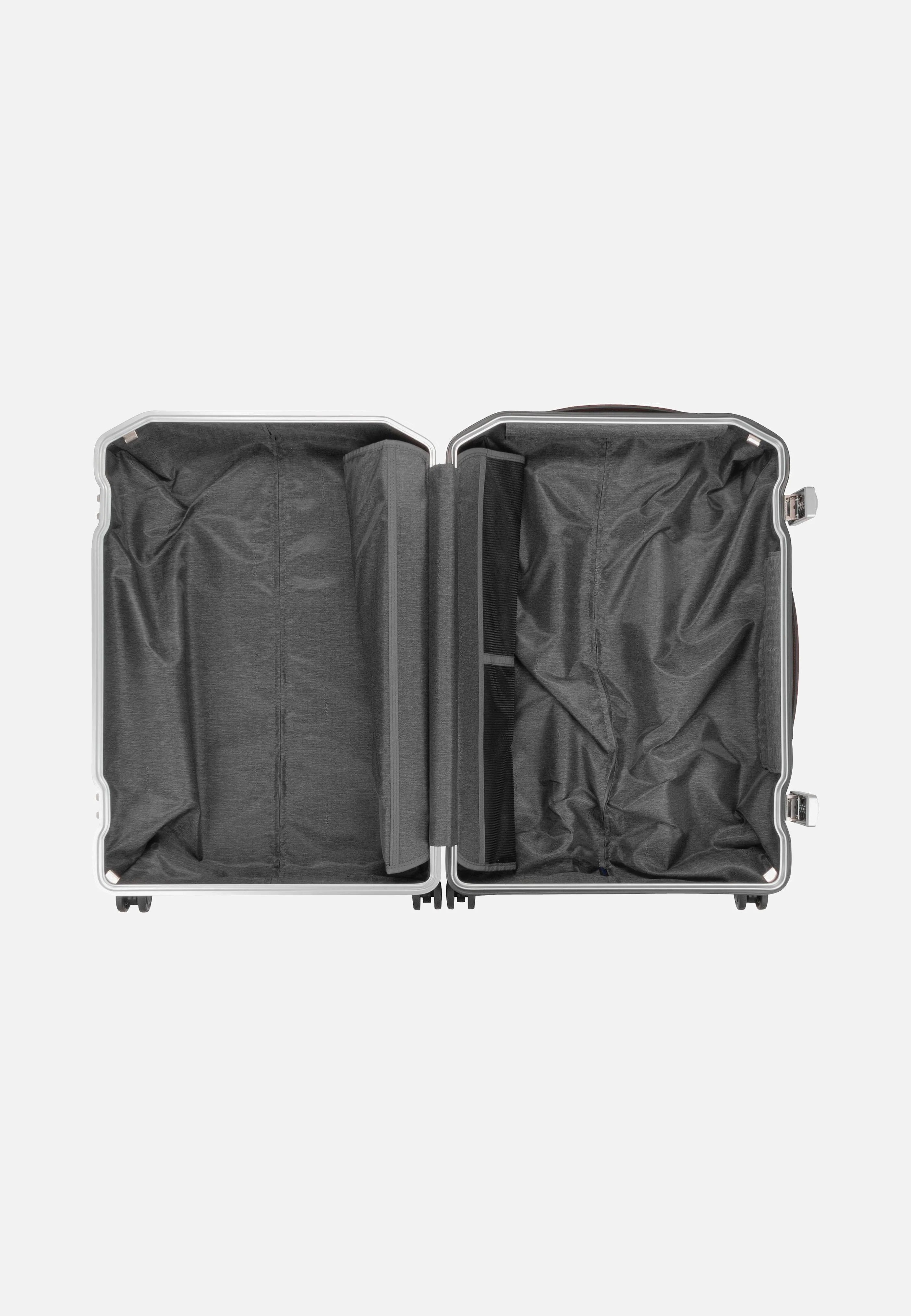 PQ-LM Medium Spinner 4427 Nero-Cuoio - Koffer - Image 3
