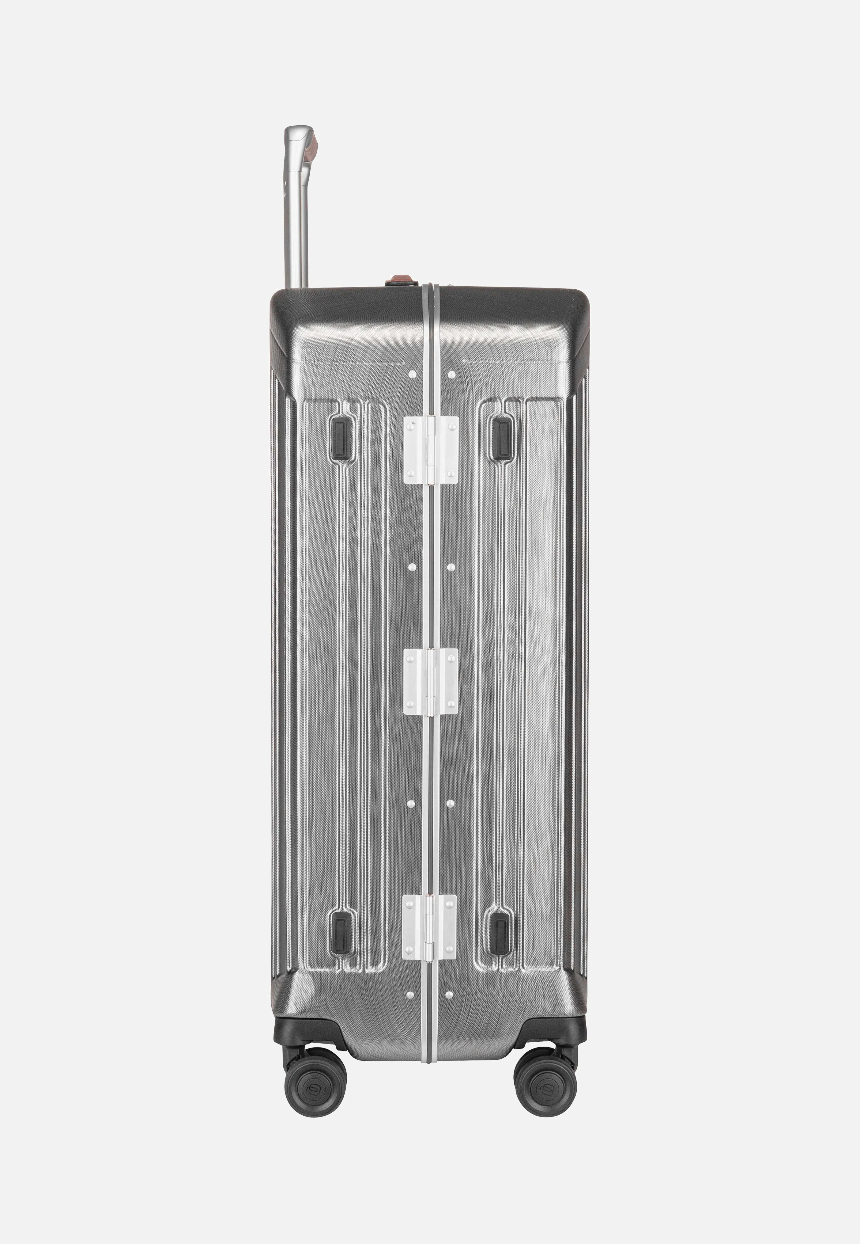 PQ-LM Medium Spinner 4427 Nero-Cuoio - Koffer - Image 5