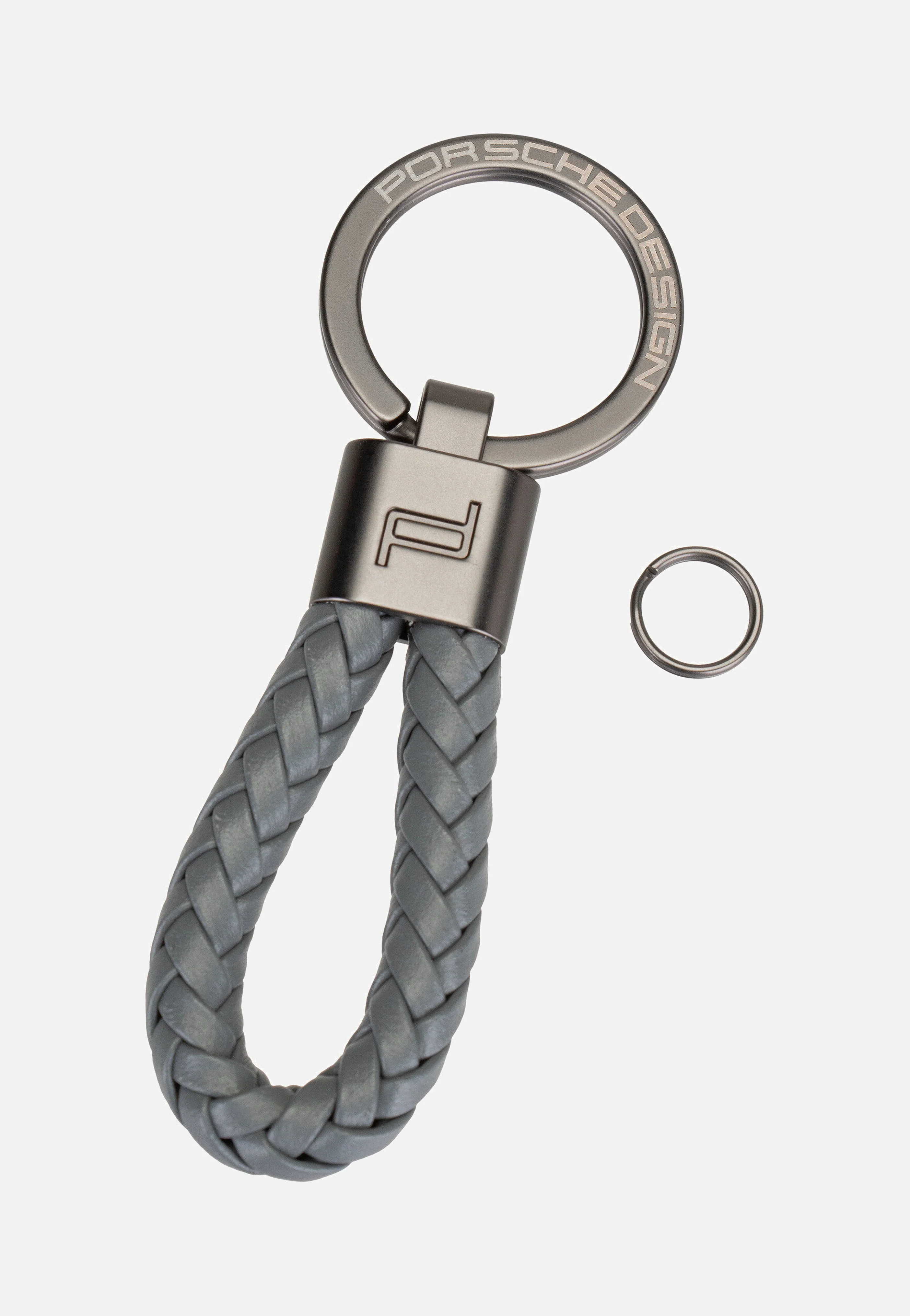 Keyring Leather Cord 28807 Anthracite - Schlüsselanhänger - Image 4