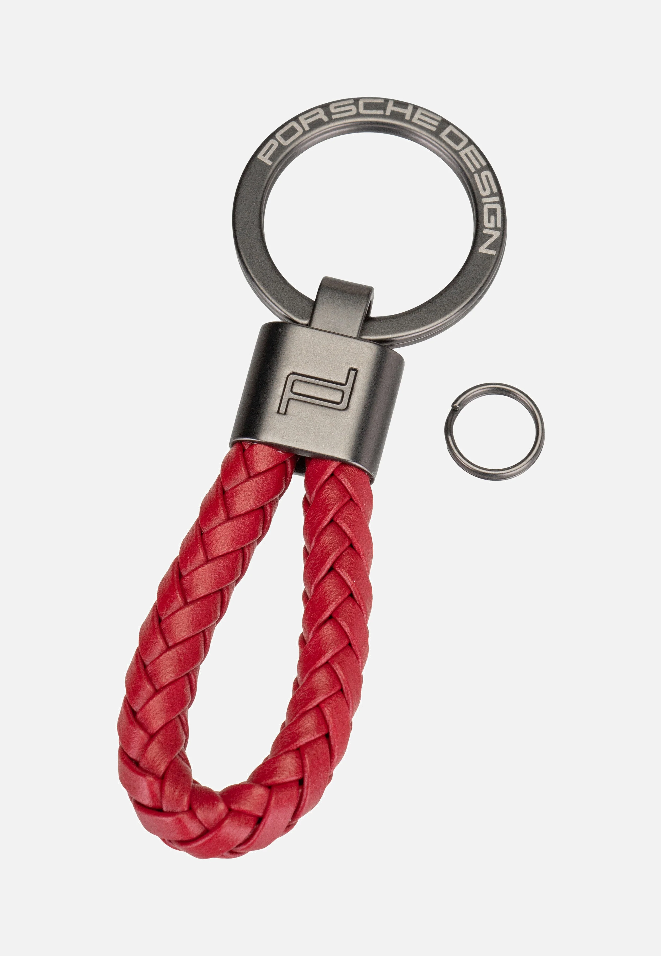Keyring Leather Cord 28807 Carmine Red - Schlüsselanhänger - Image 4