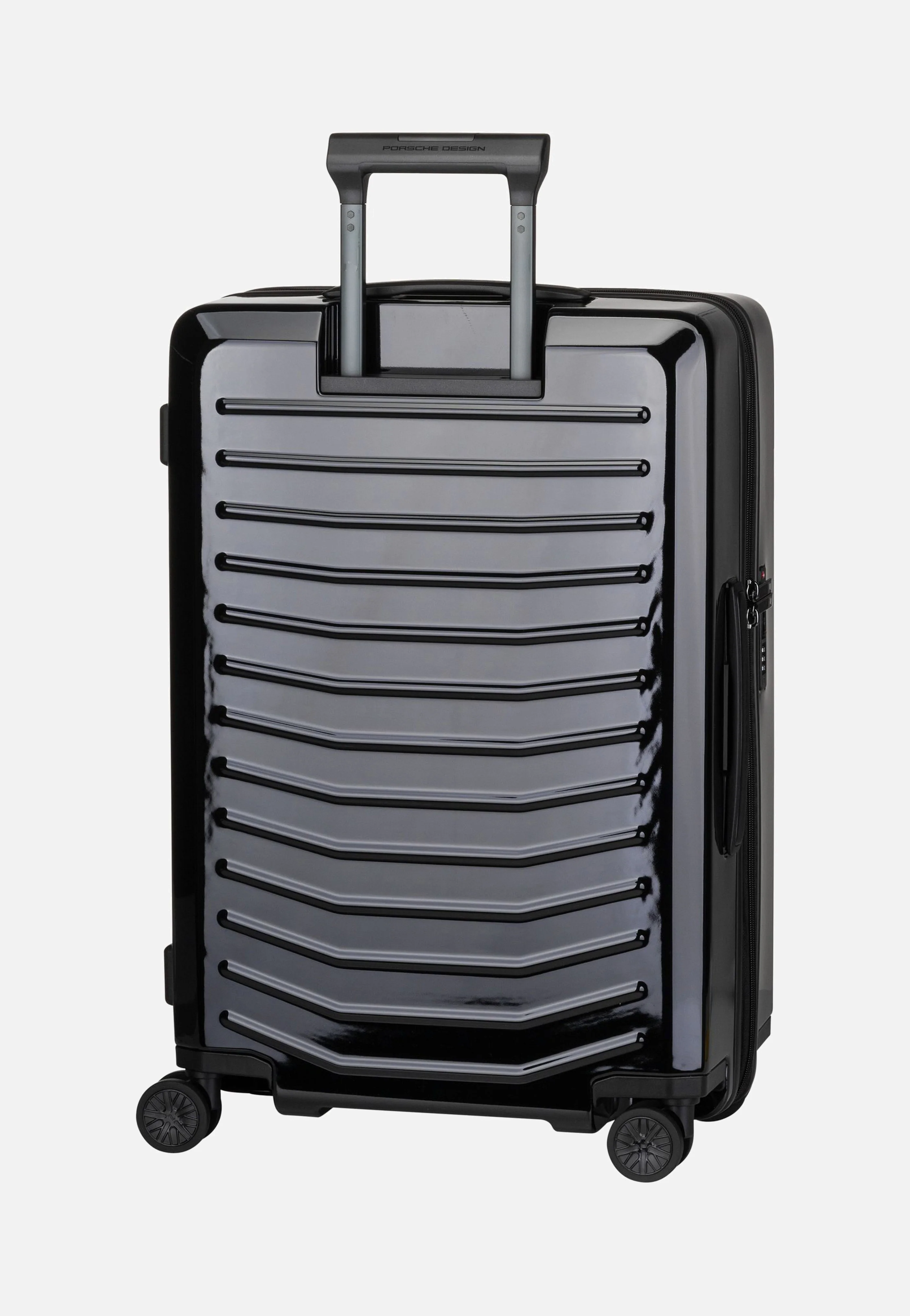 Roadster 4W Trolley M Shiny Black - Koffer - Image 2